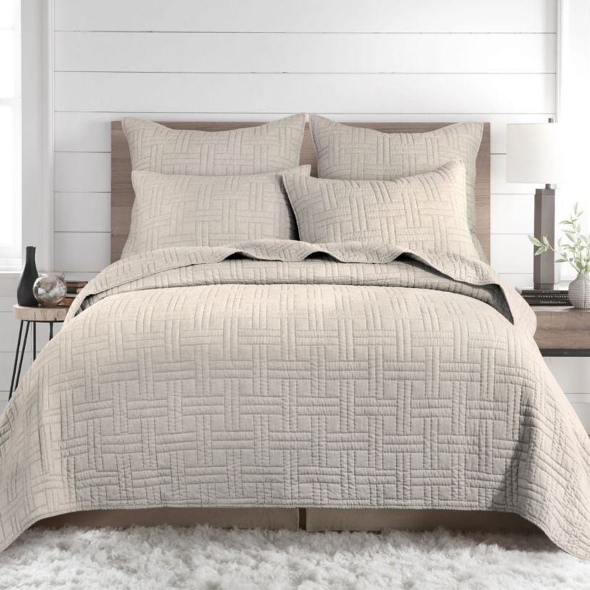 Melange Stitch Quilt Set