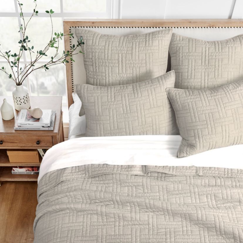 Melange Stitch Quilt Set