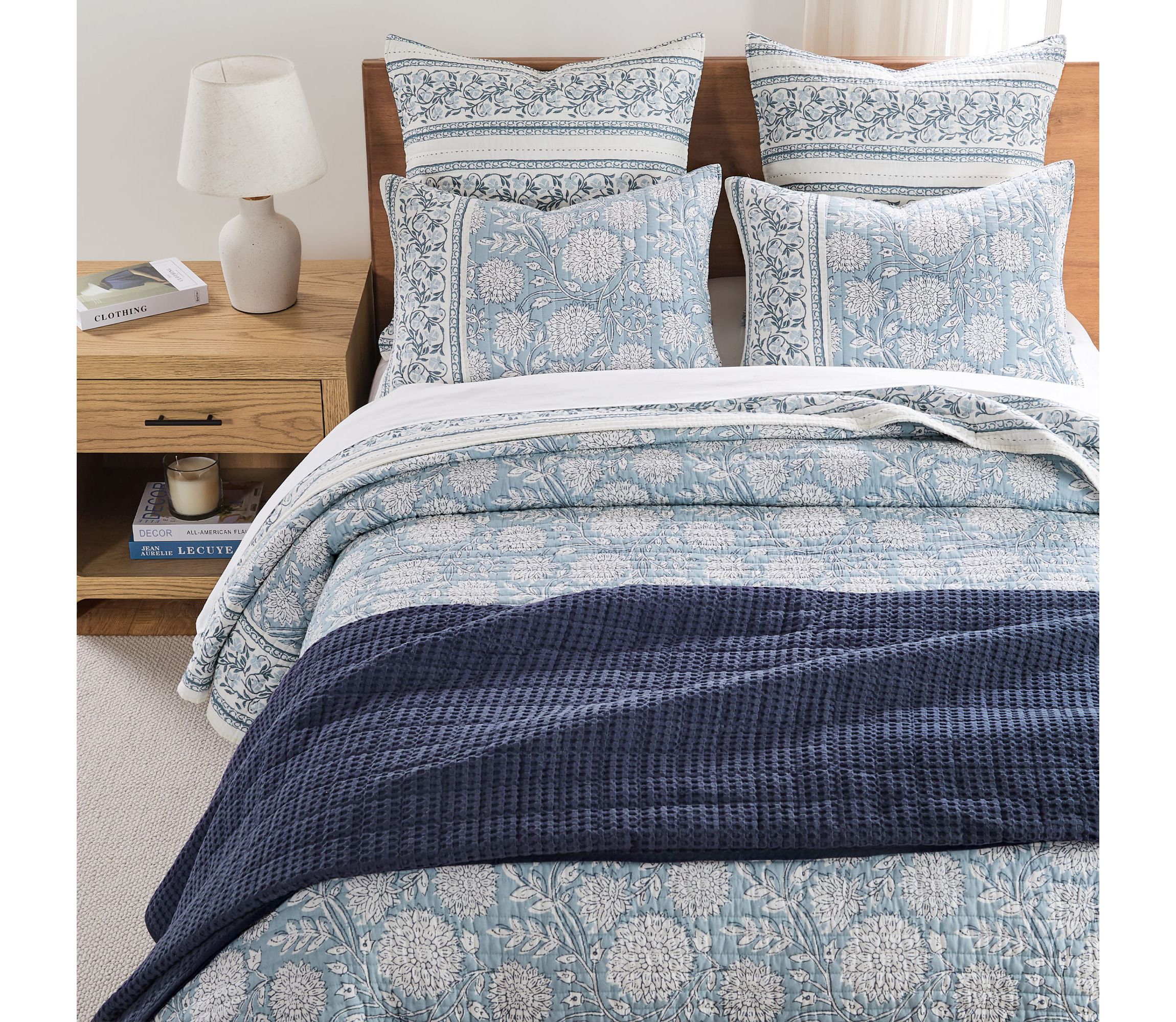 Adare Taupe Quilt Set