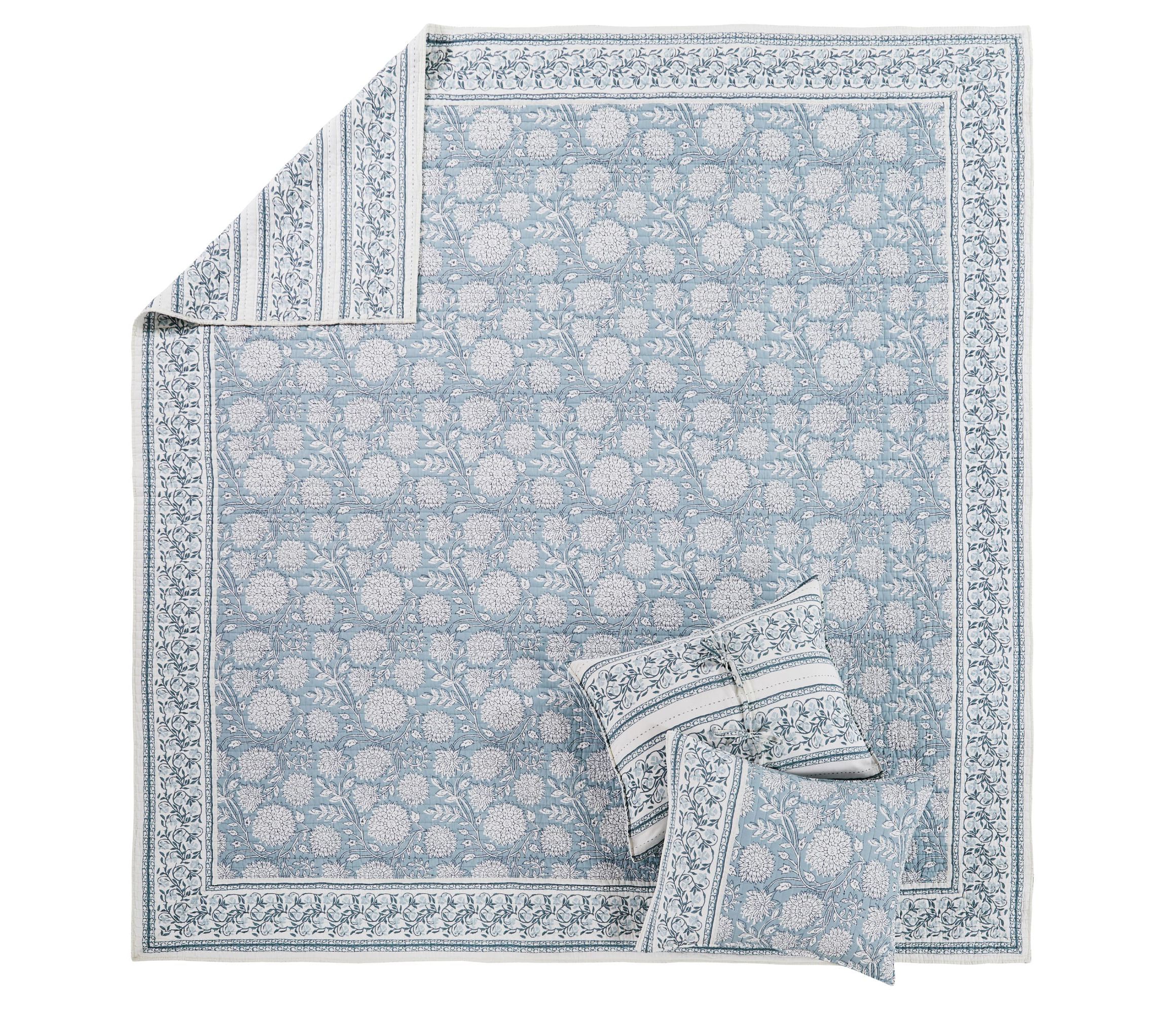 Adare Taupe Quilt Set