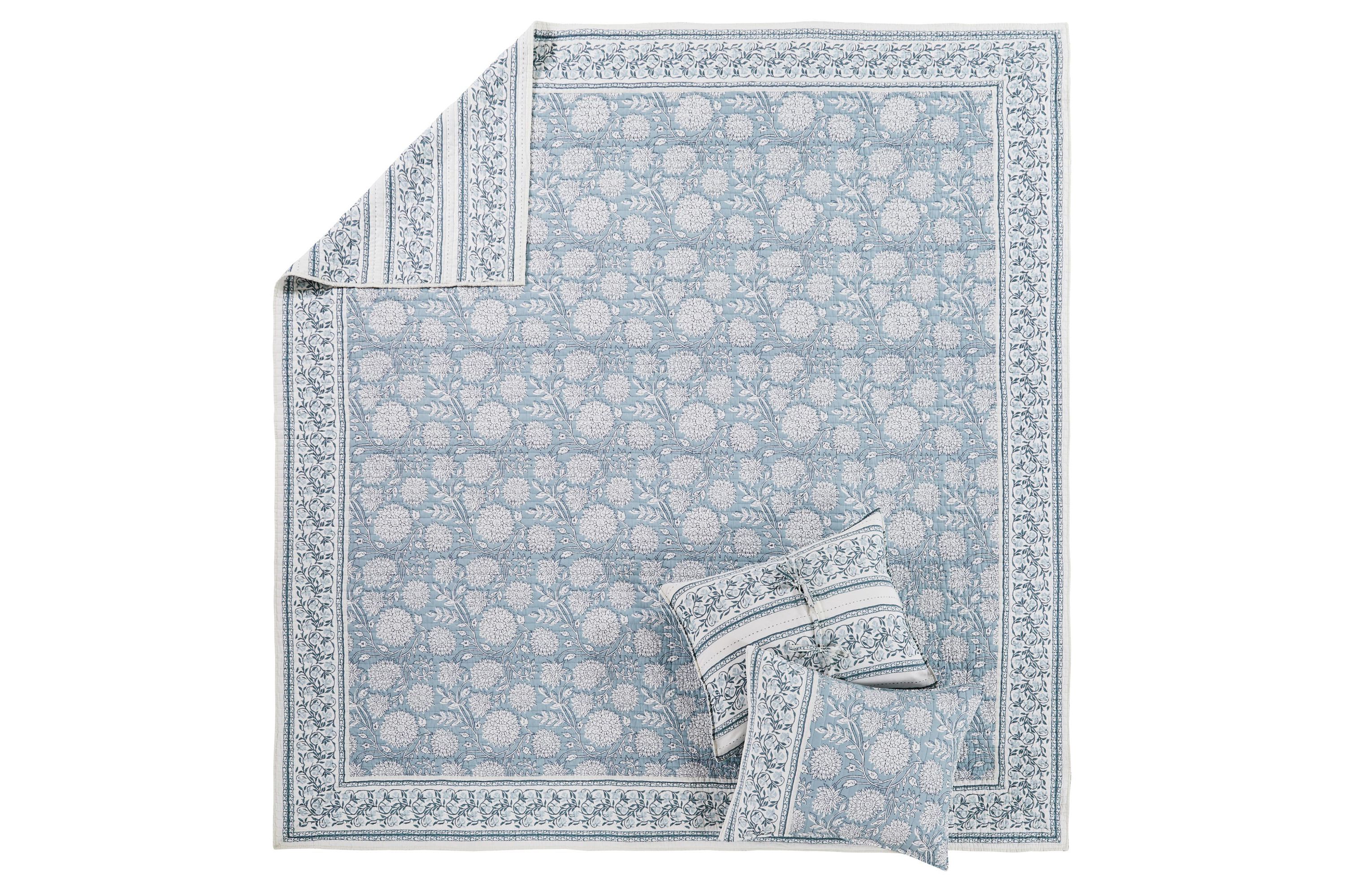Adare Taupe Quilt Set