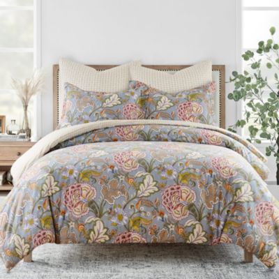 Angelica Full/Queen Duvet Cover Set