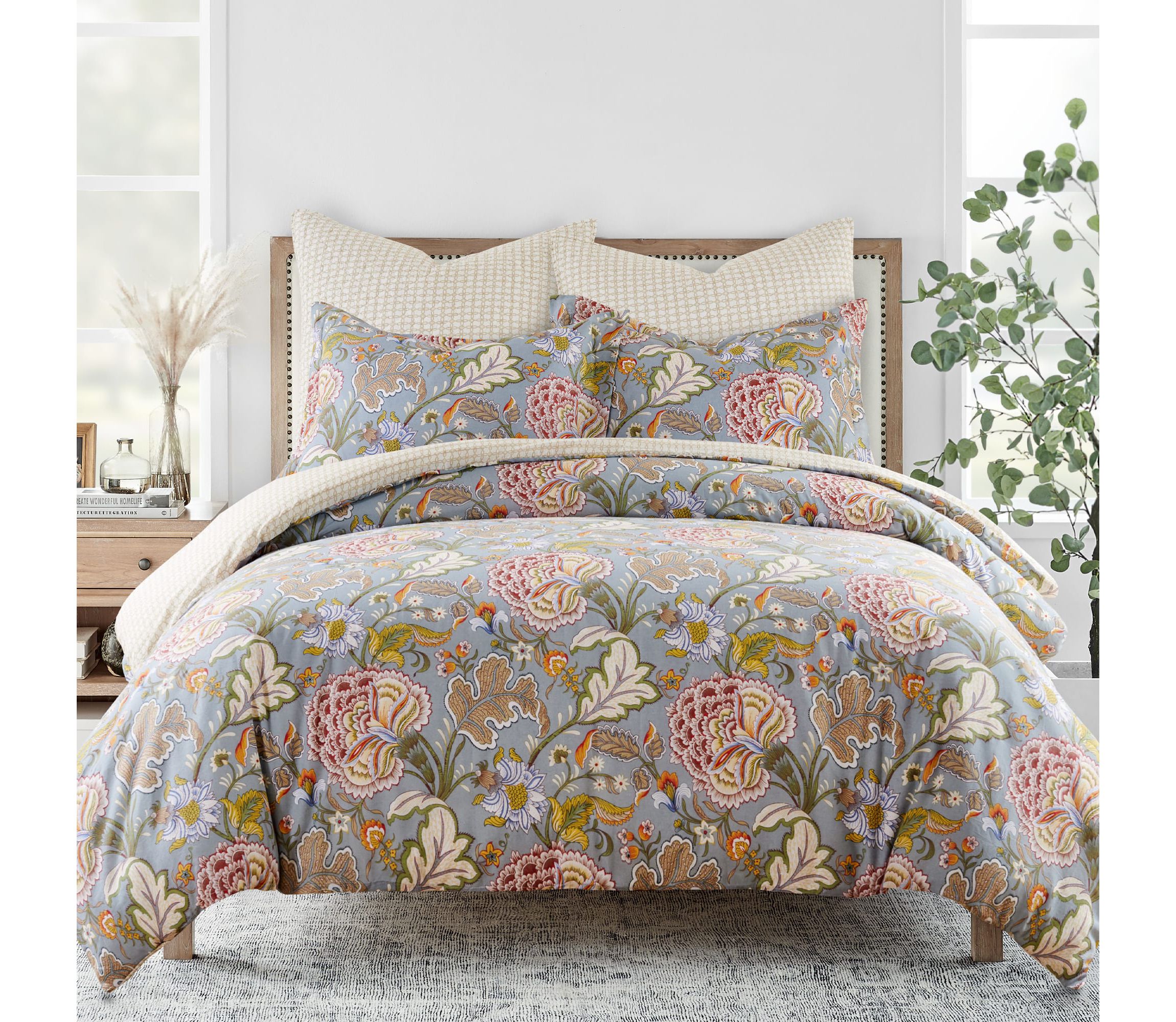 Angelica Full/Queen Duvet Cover Set