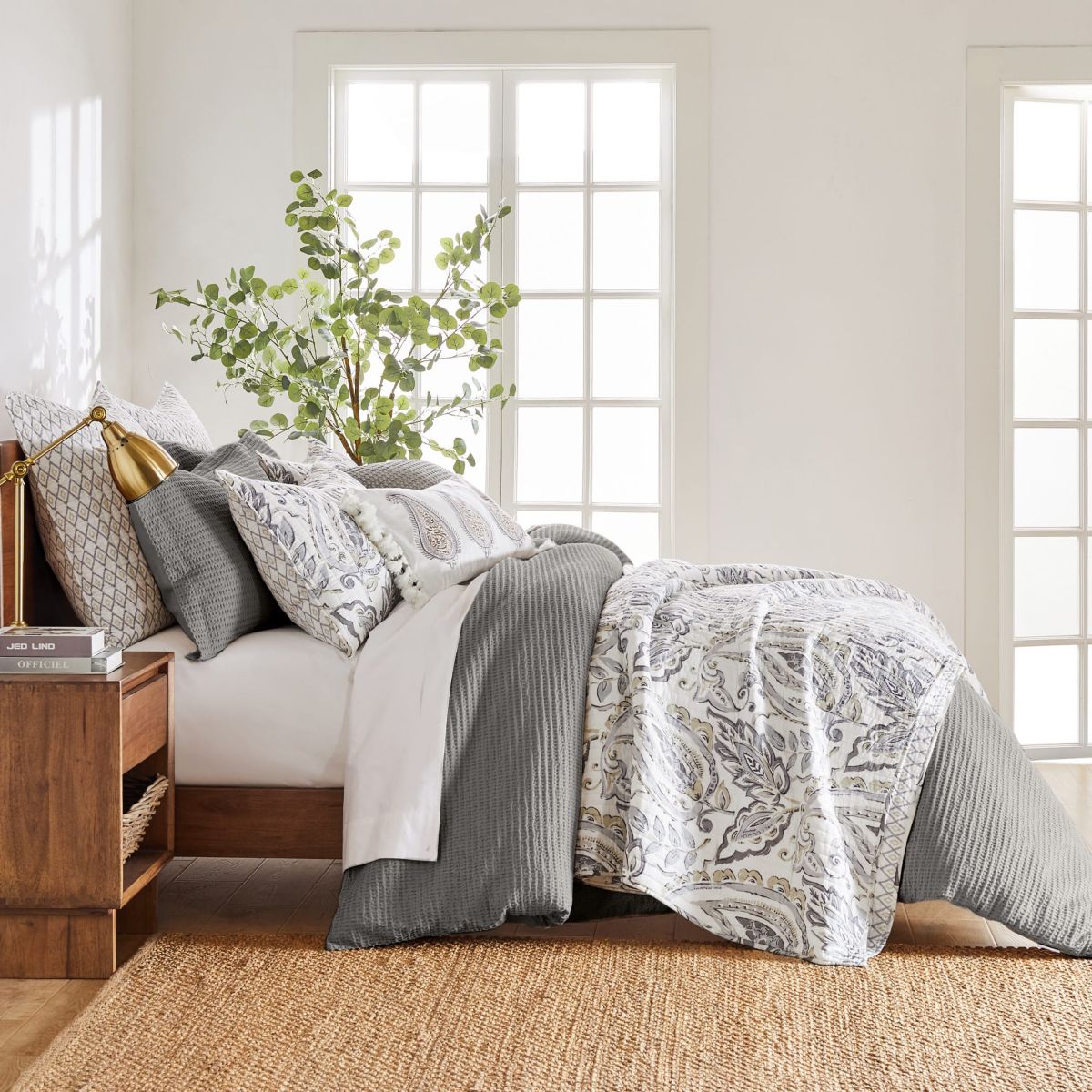 Pickford Green Twin 2pc Comforter Set