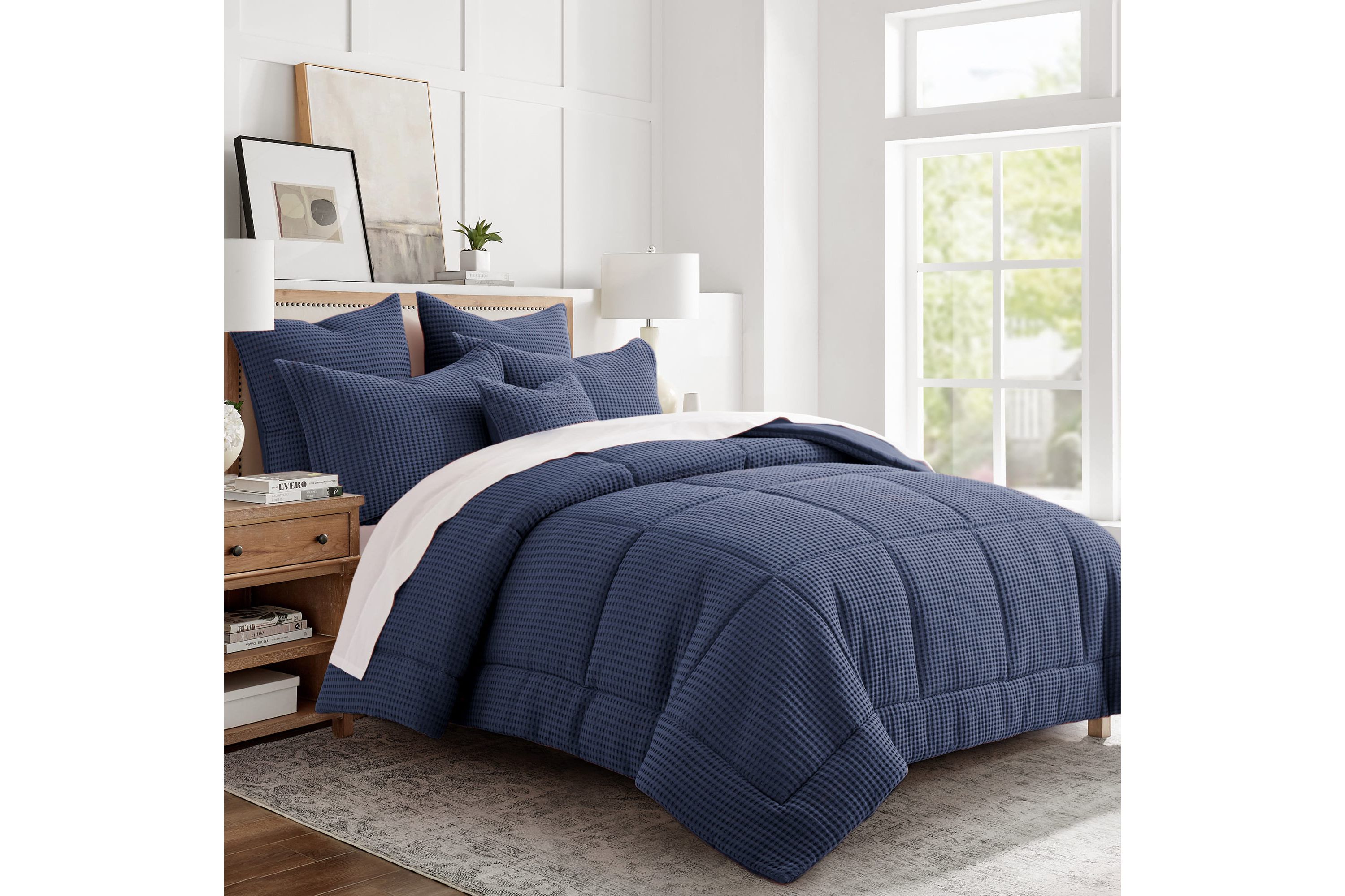 Mills Waffle Adobe Twin Comforter Set