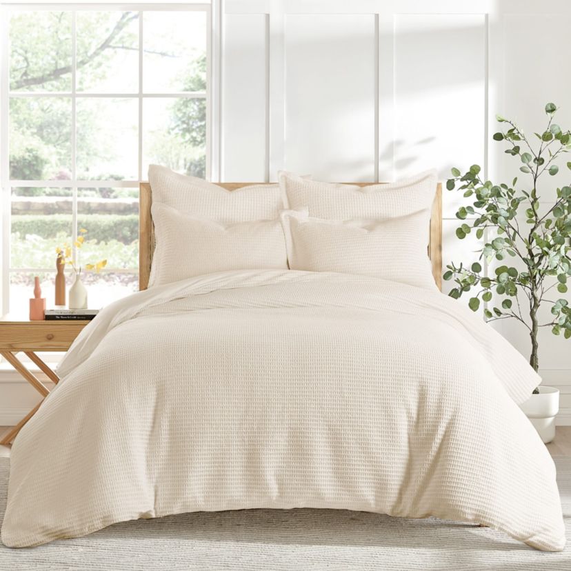 Cloud Waffle Duvet Set
