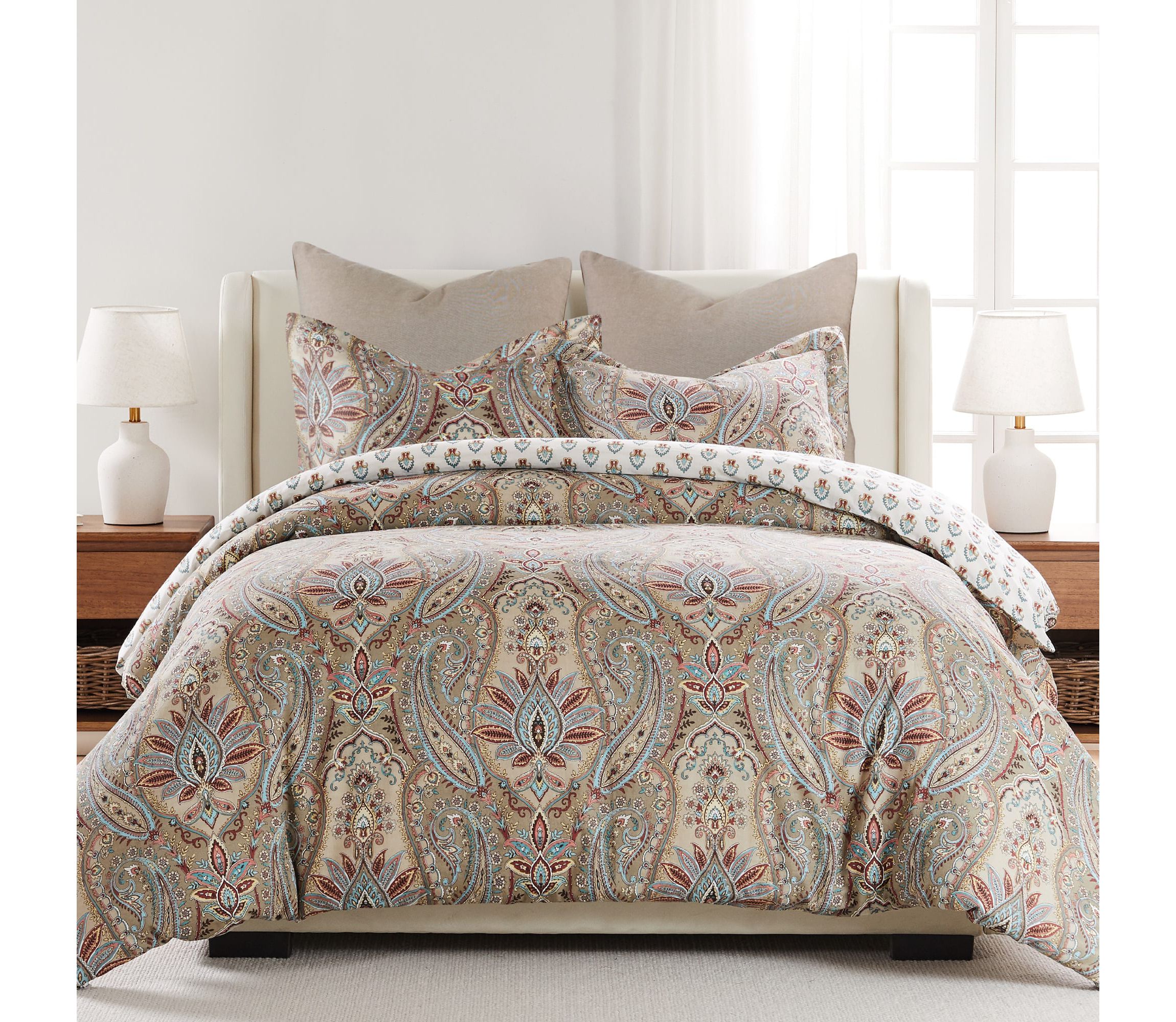 Kasey Full/Queen Duvet Cover Set