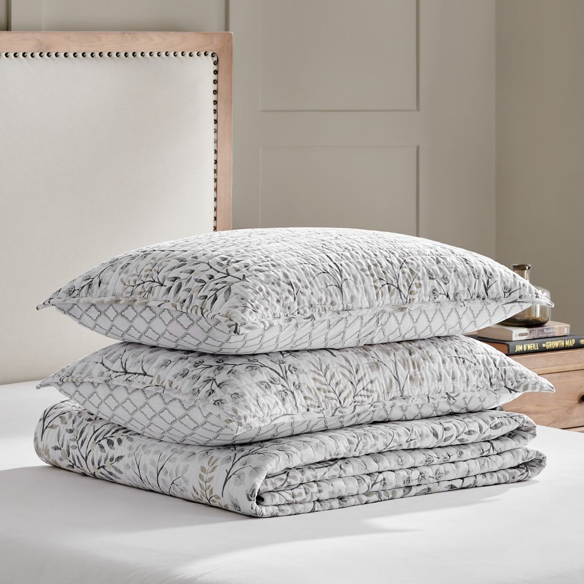 English Forest Natural Quilt Set