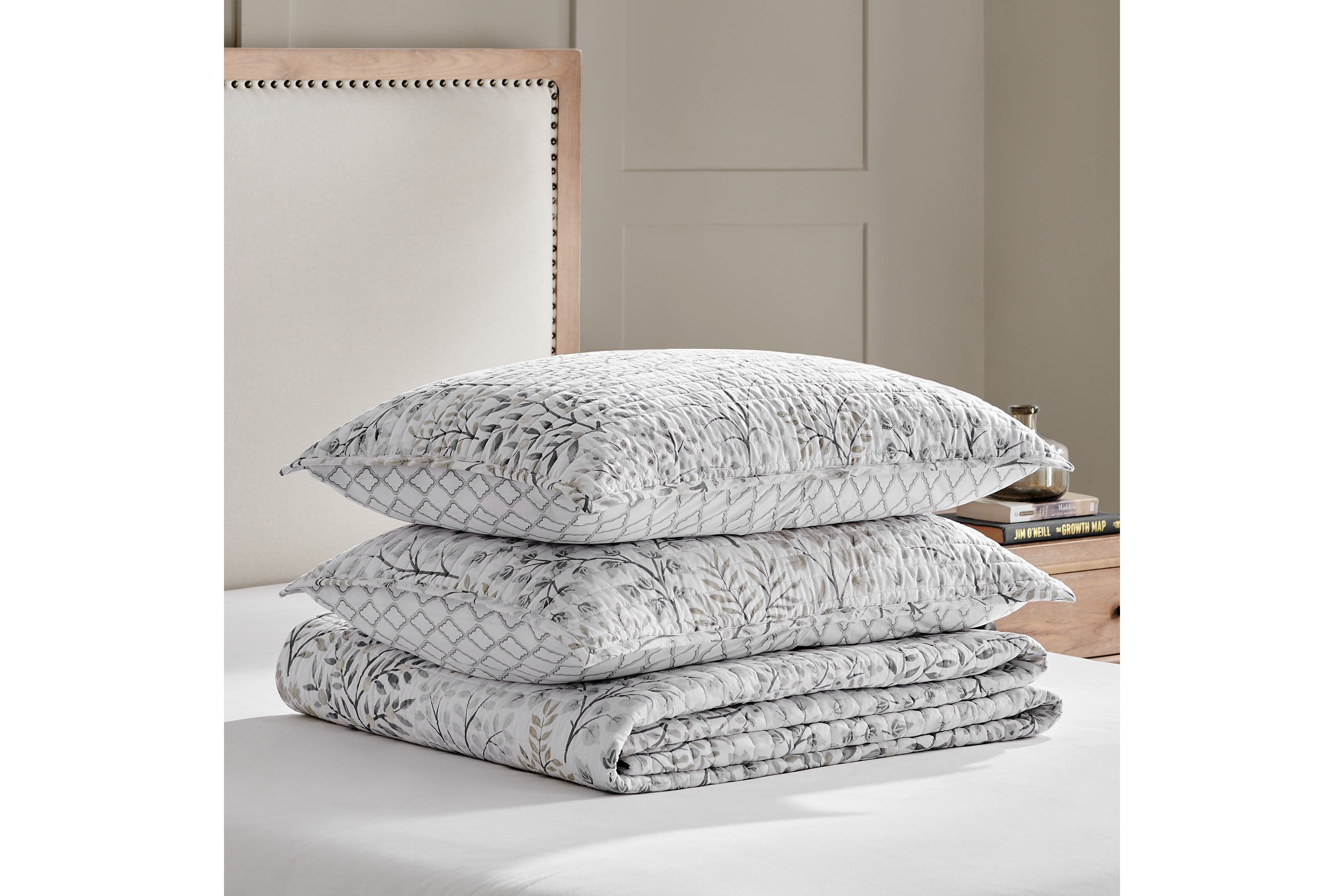 English Forest Natural Quilt Set