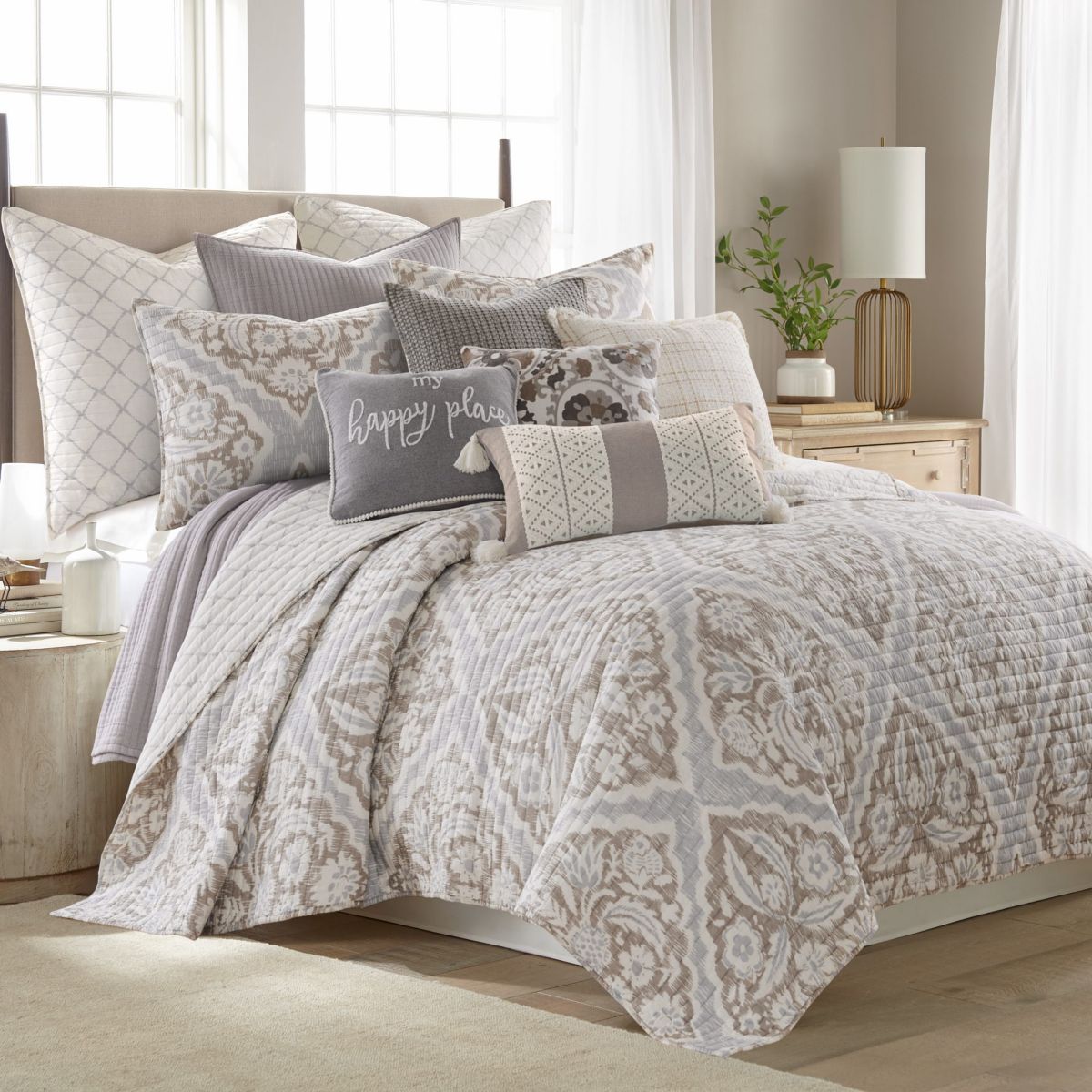 Becker Blue Quilt Set