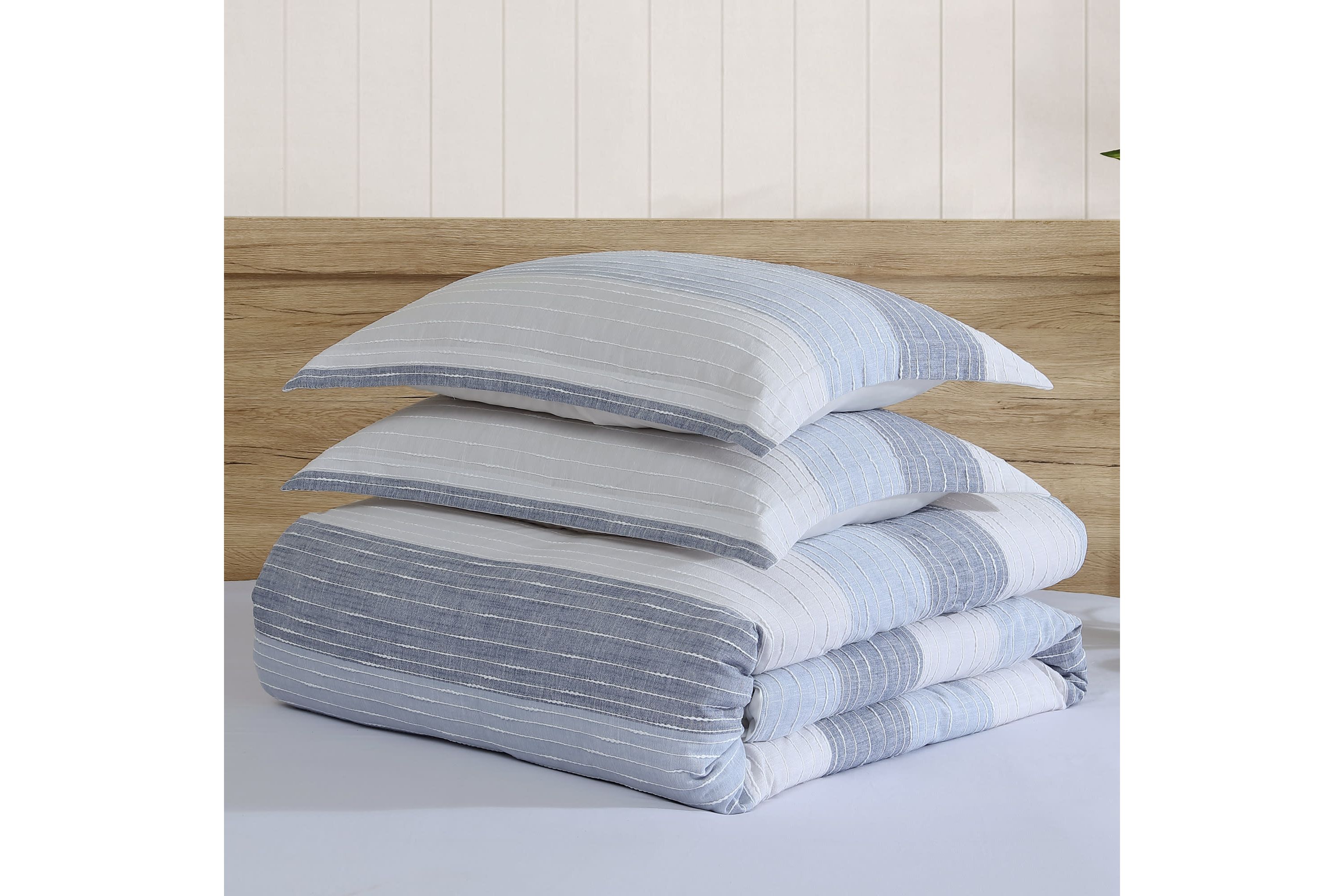 Sand Stripes Natural Duvet Set