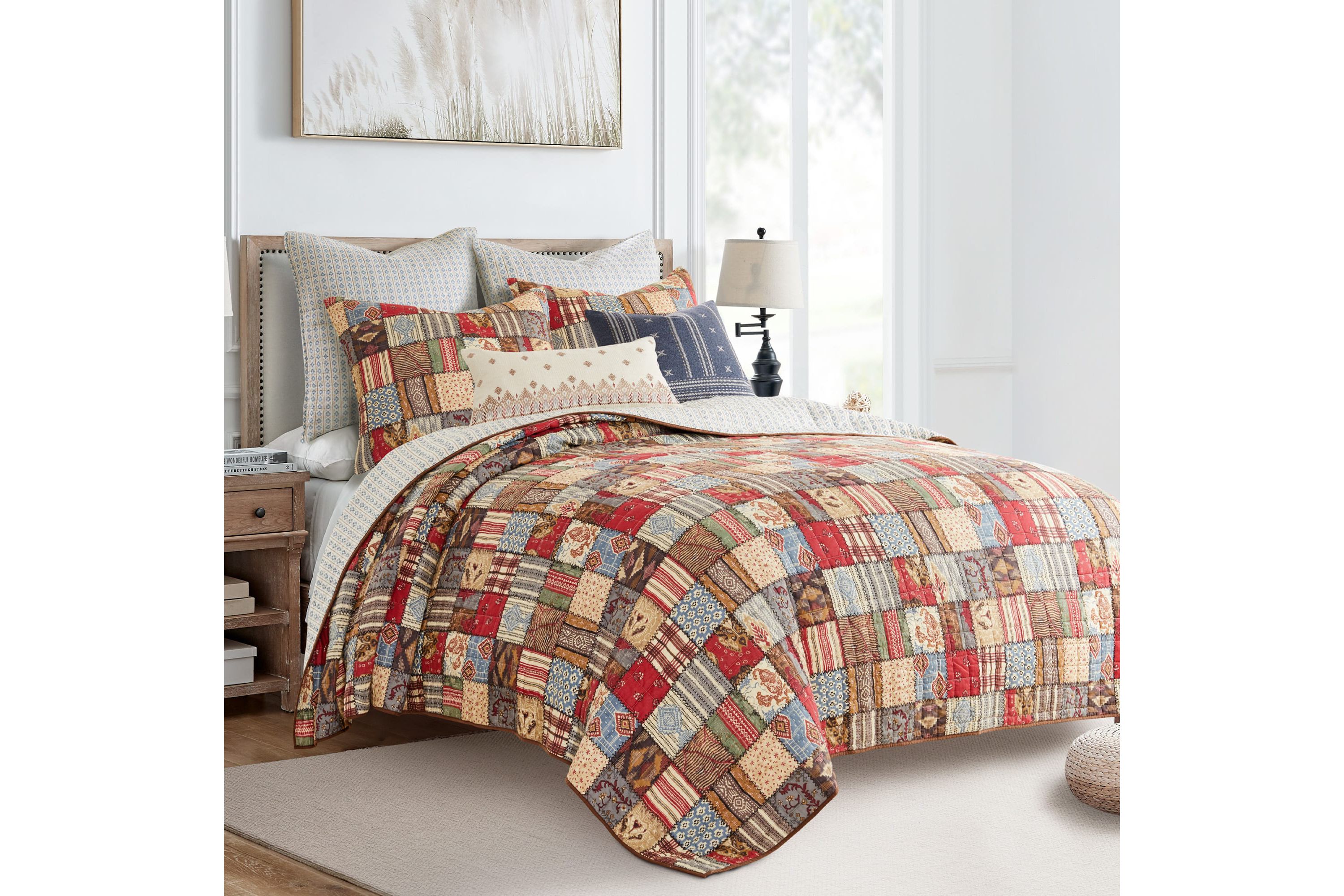 Ansara Full/Queen Quilt Set