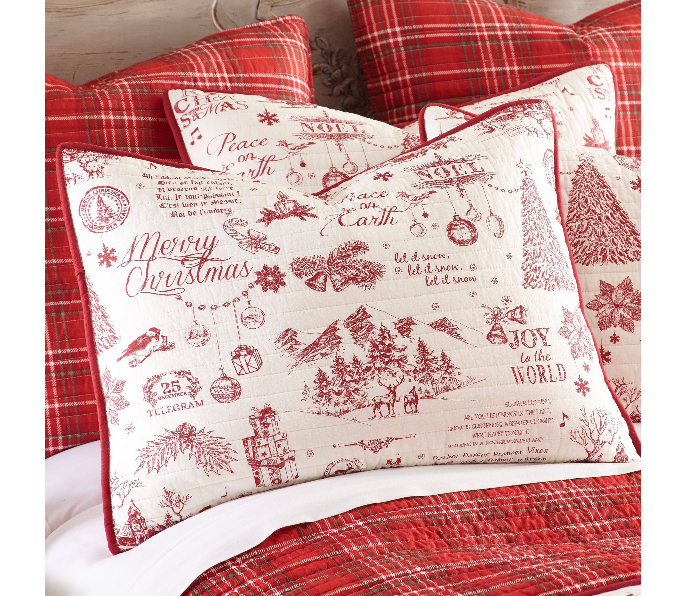 Yuletide Bedspread Set