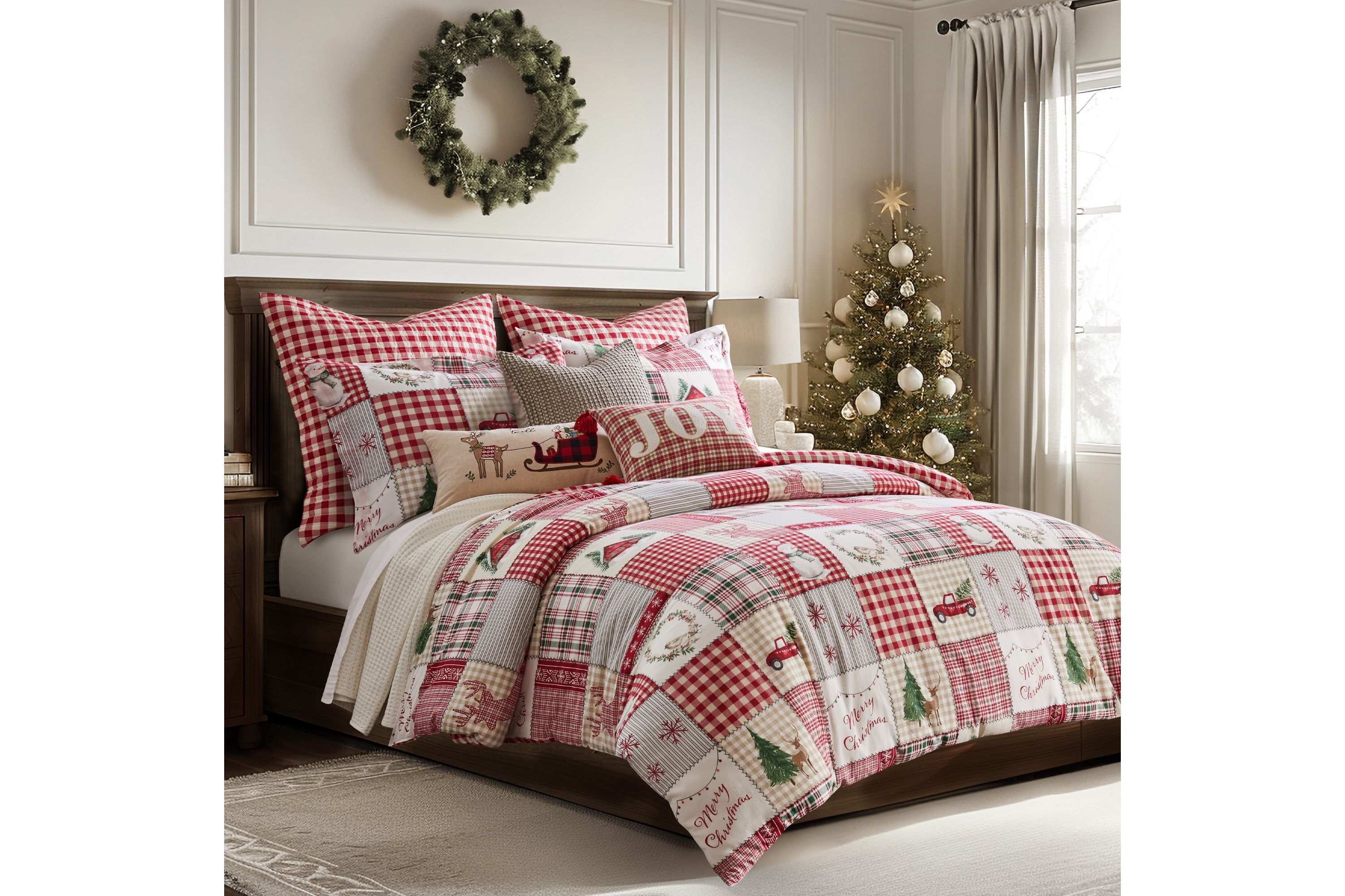 Home For Christmas Duvet Cover Set