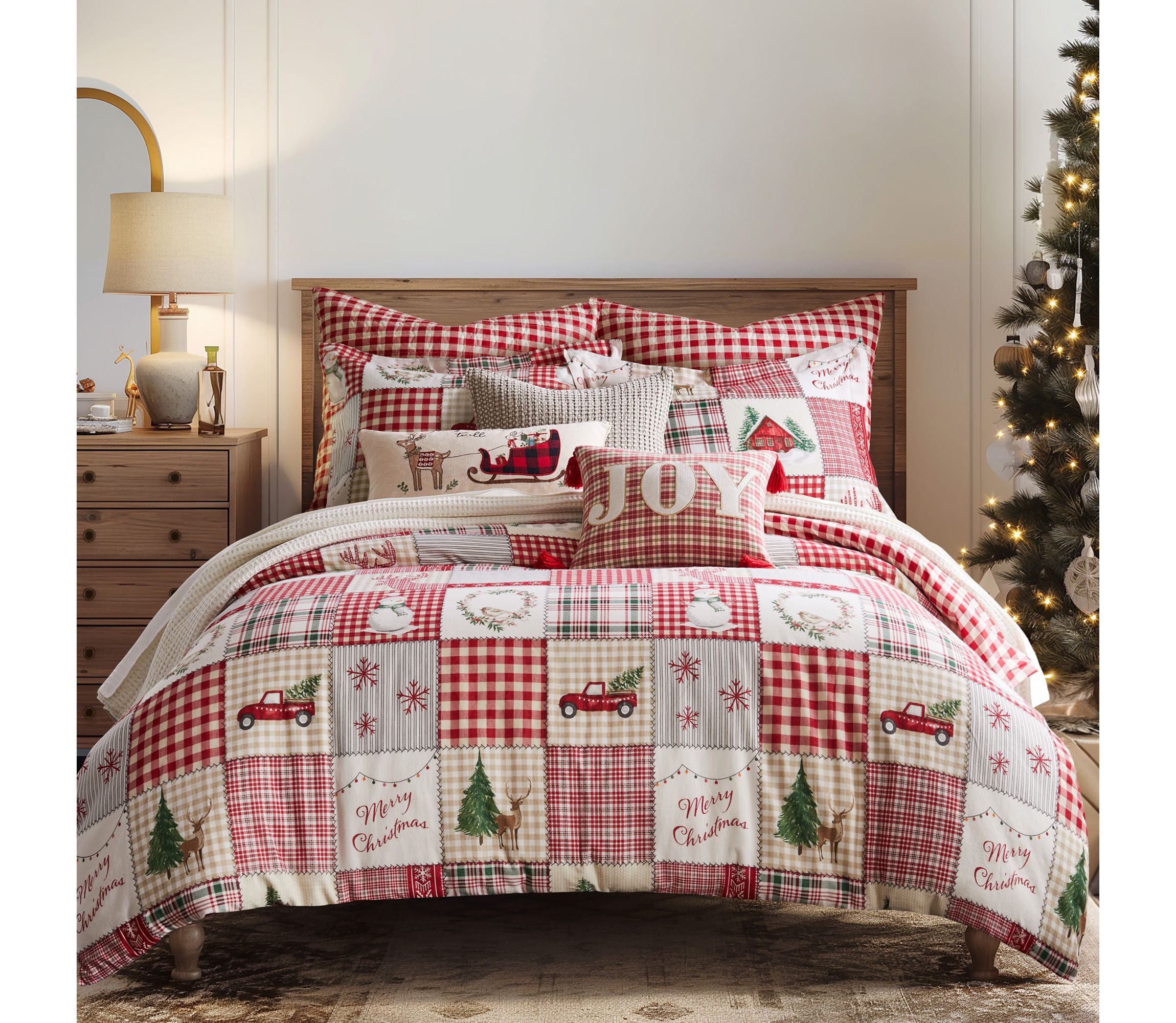 Home For Christmas Comforter Set