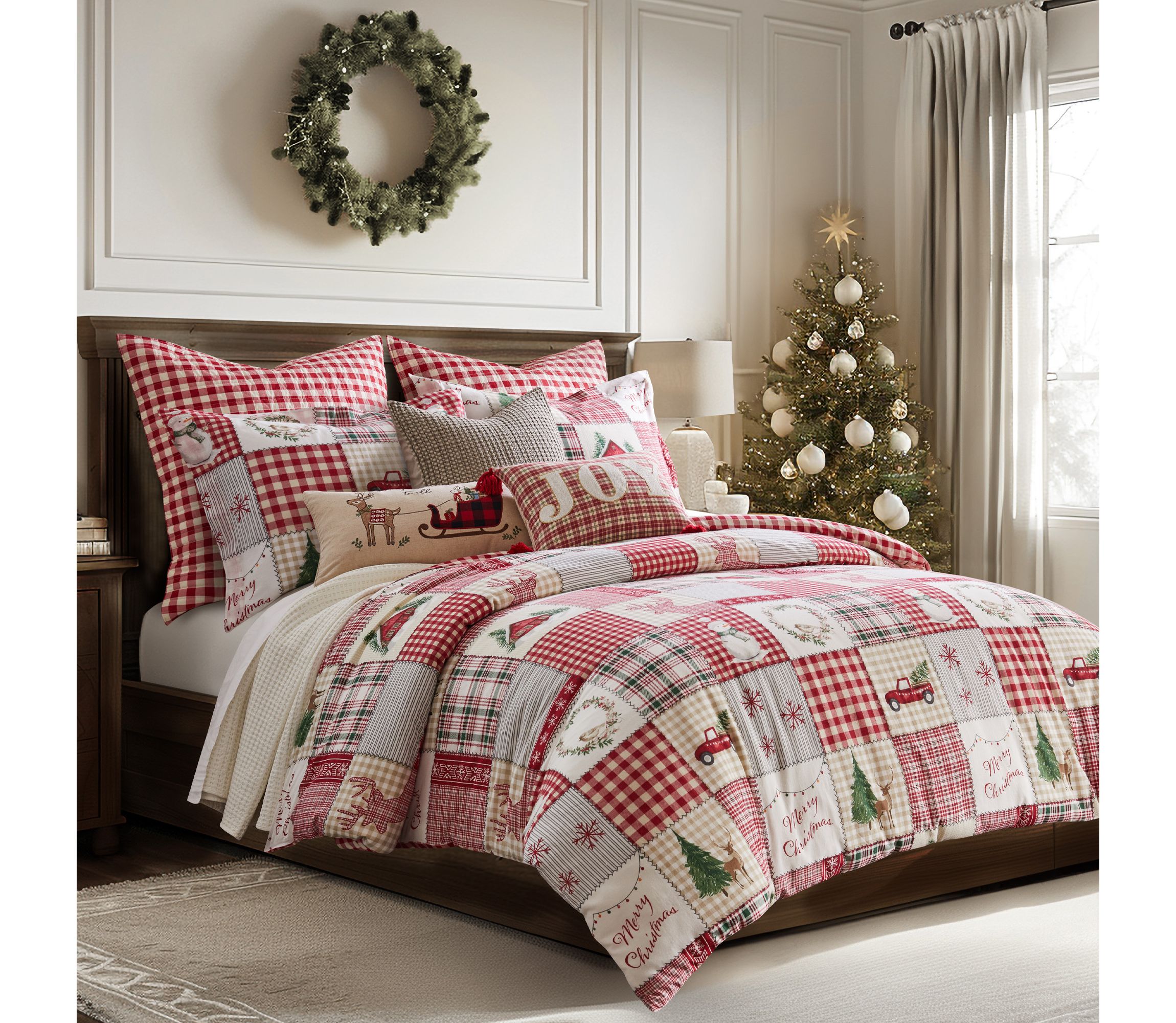 Home For Christmas Comforter Set