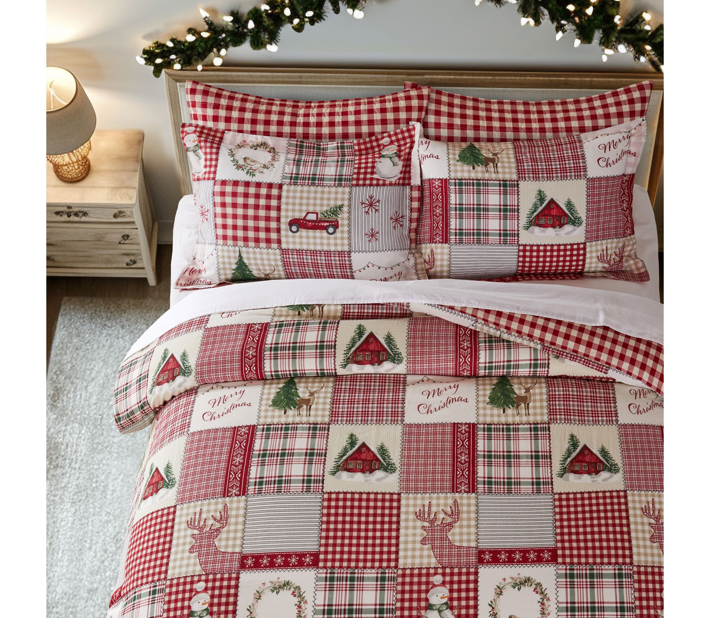 Home For Christmas Comforter Set