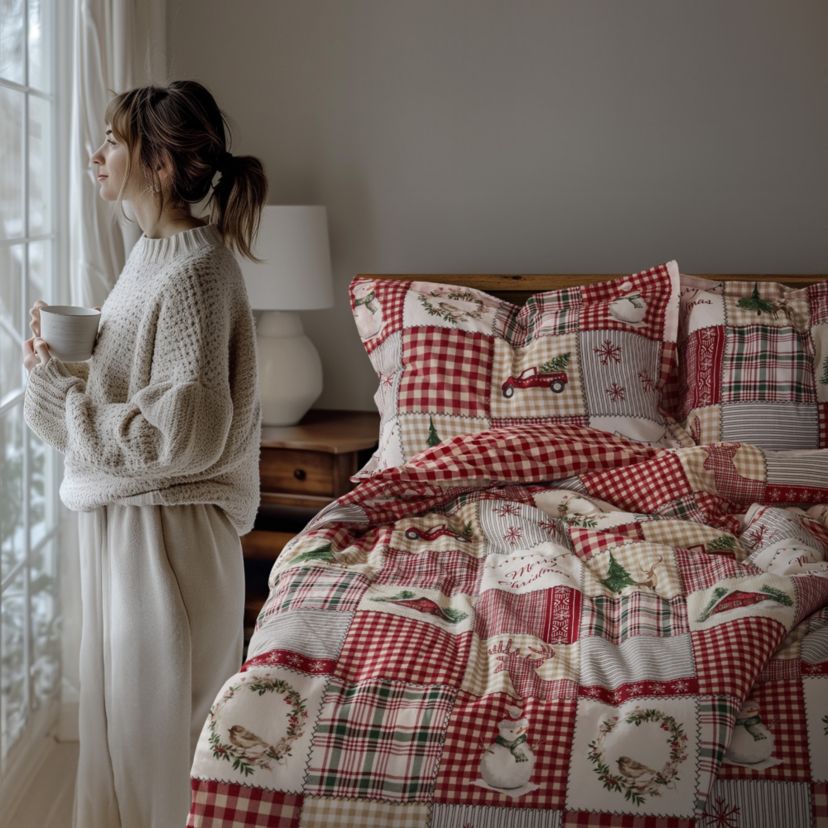 Home For Christmas Comforter Set