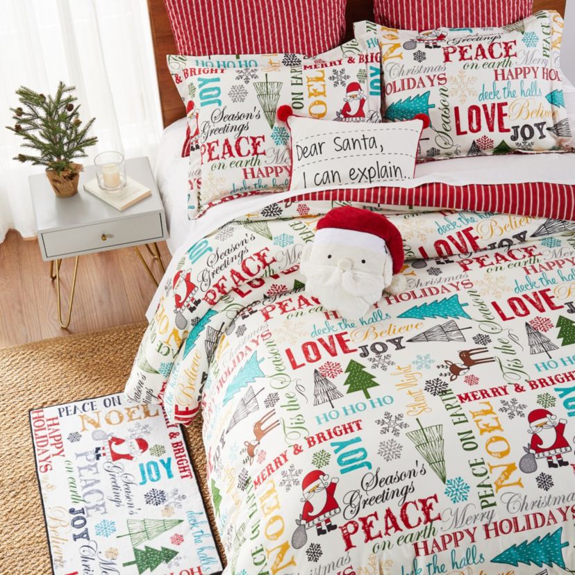 Santa Claus Lane Duvet Cover Set