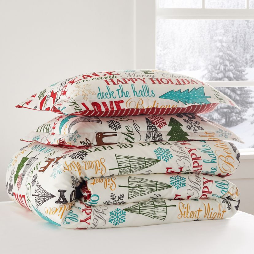 Santa Claus Lane Duvet Cover Set