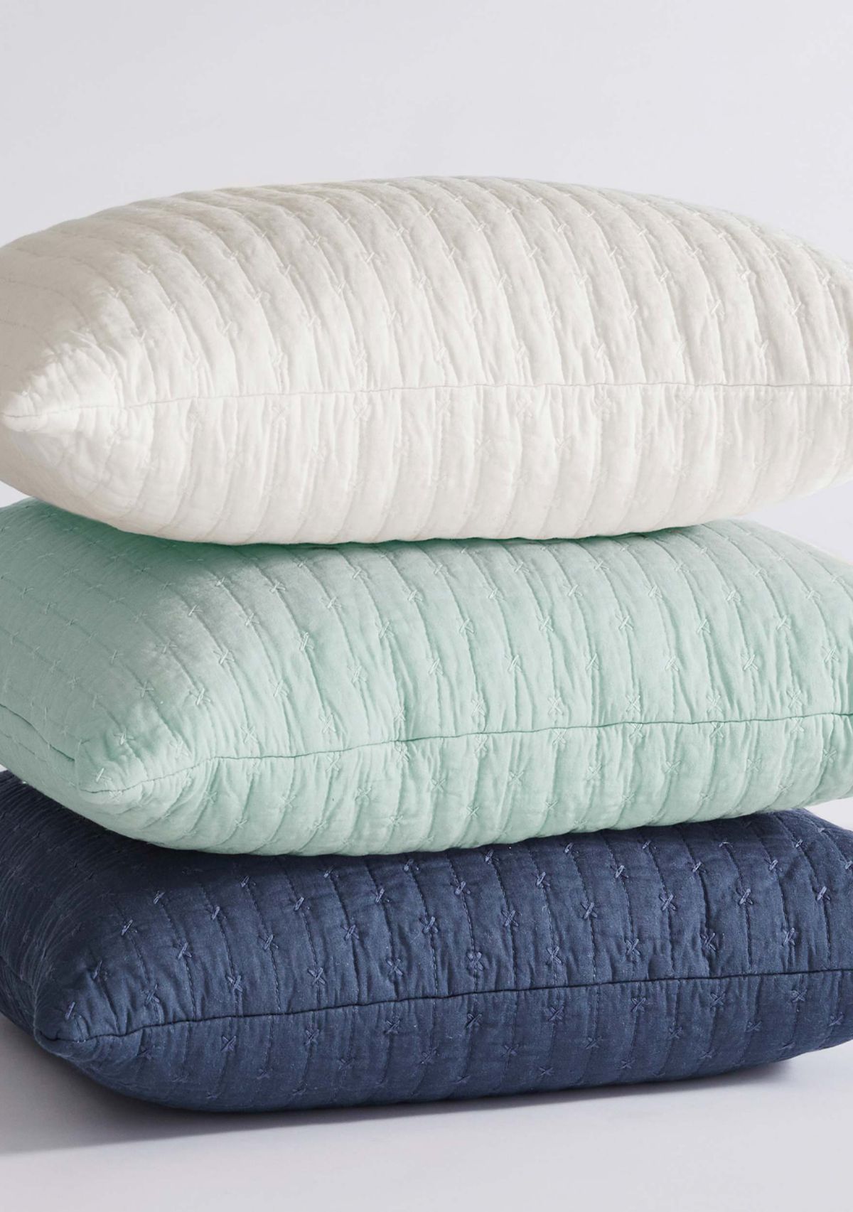 Cross Stitch Square Pillow 18x18