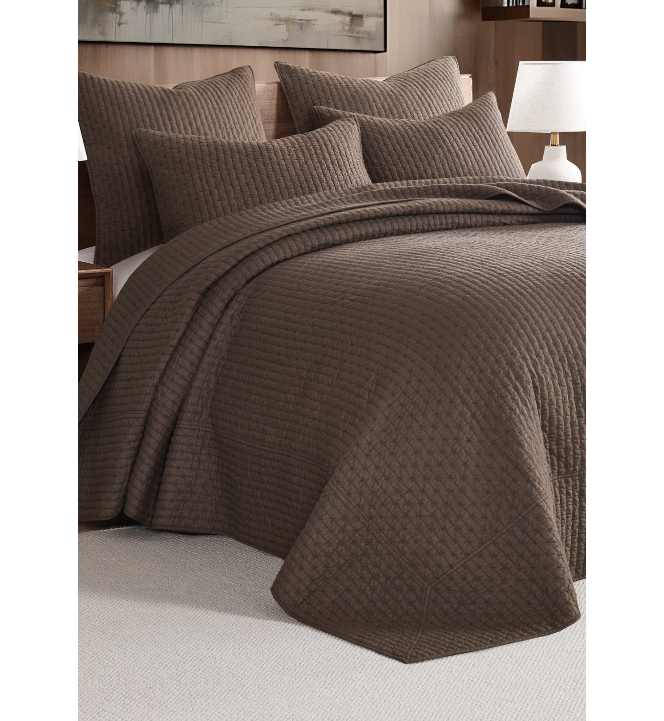 Cross Stitch Euro Sham Set of 2