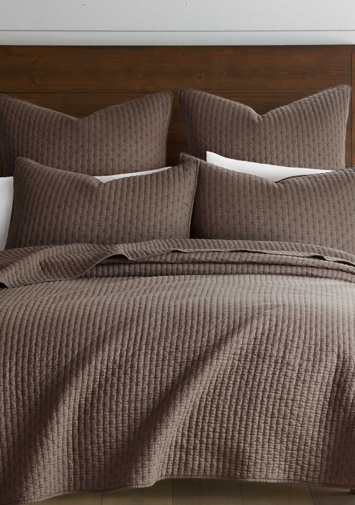 Cross Stitch Euro Sham Set of 2