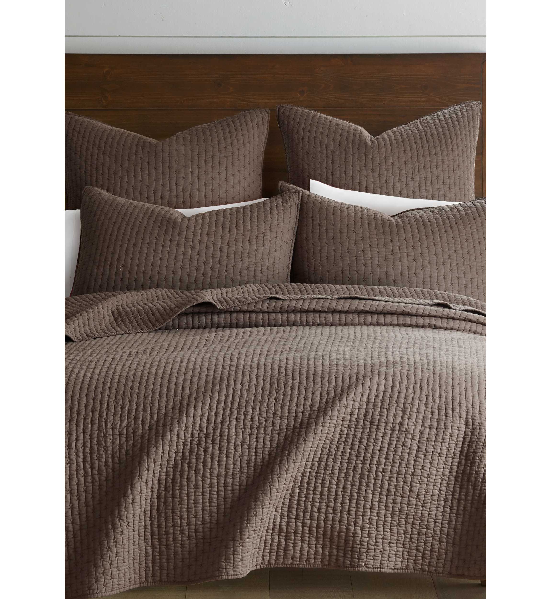 Cross Stitch Euro Sham Set of 2