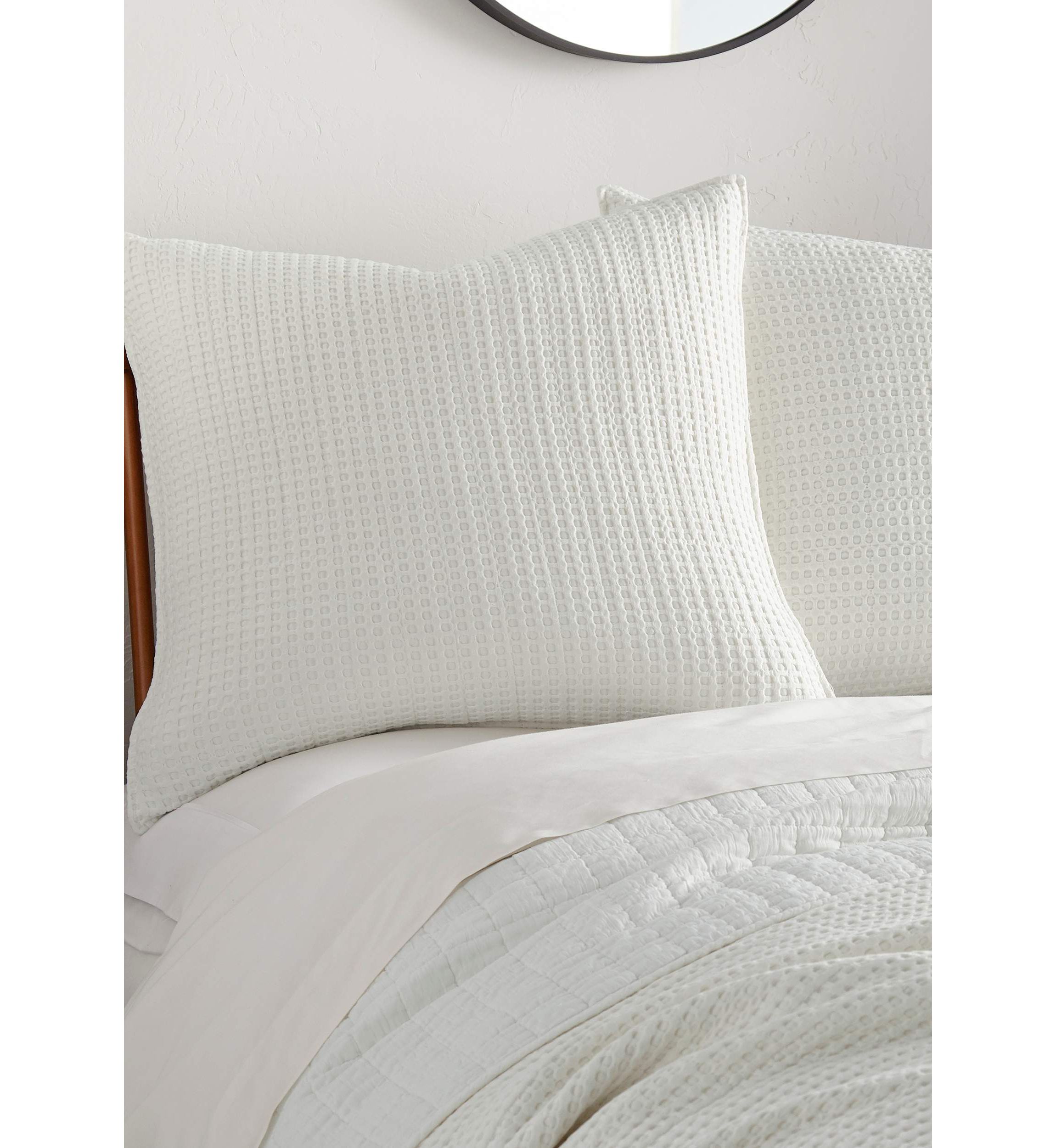 Mills Waffle Euro Sham 2pk