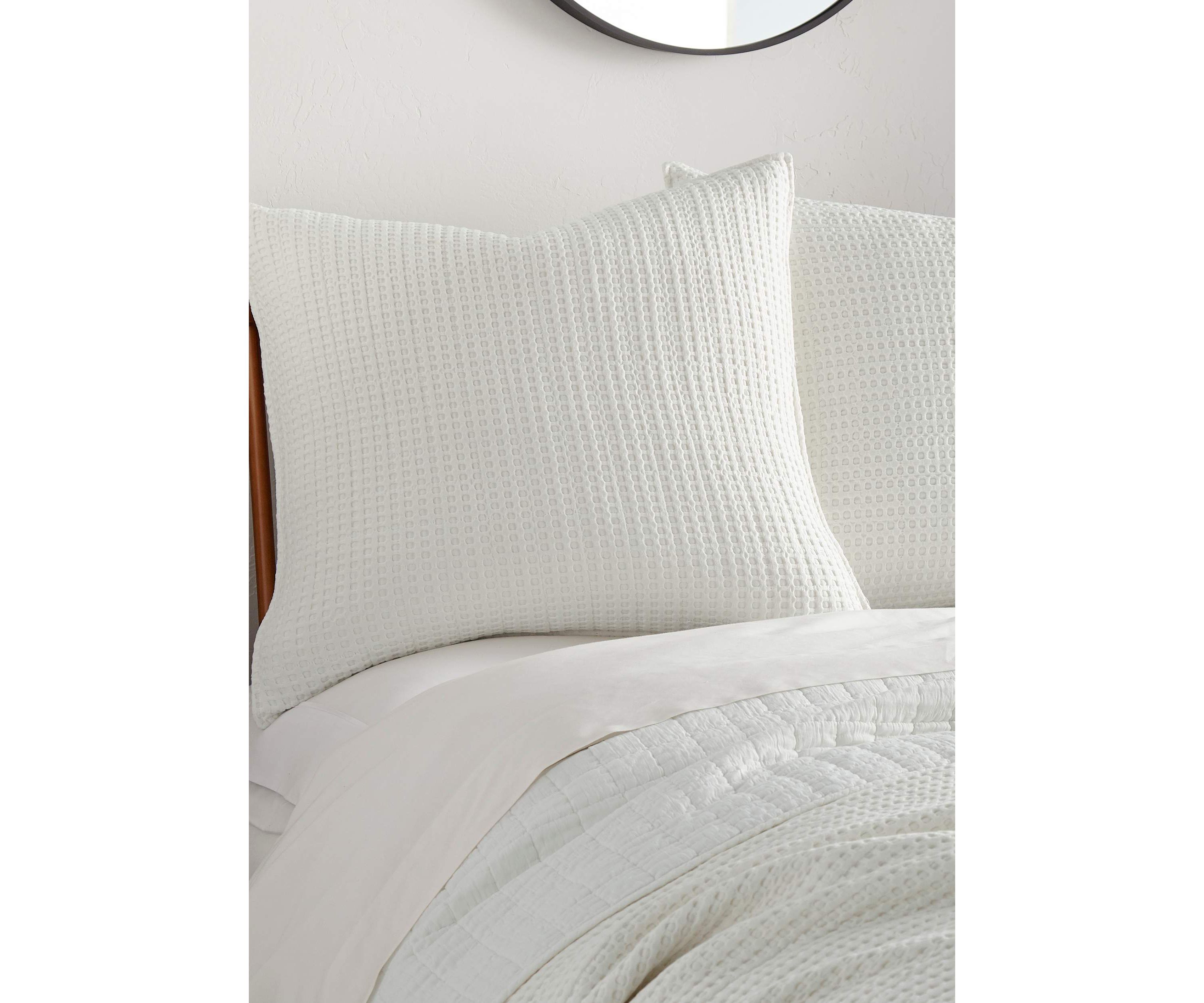 Mills Waffle Euro Sham 2pk
