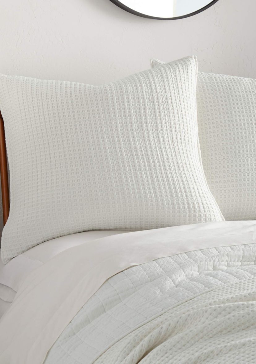 Mills Waffle Euro Sham 2pk