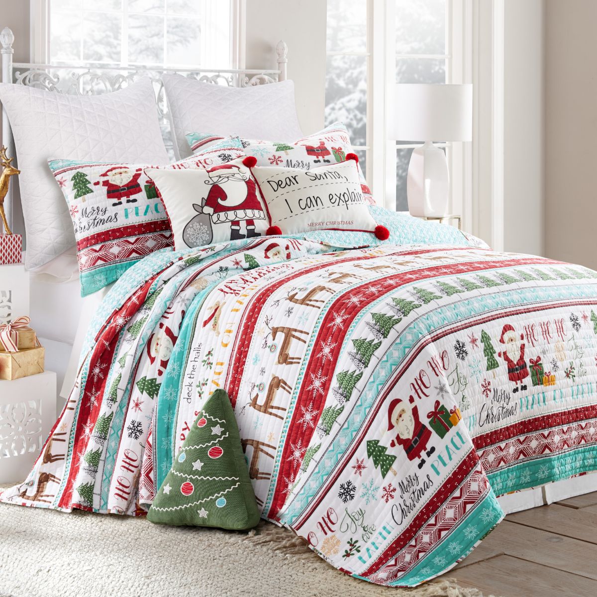 Ho Ho Holidays Quilt Set