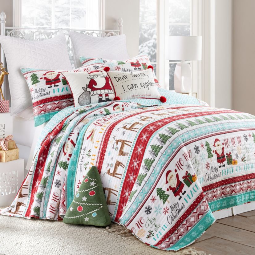 Ho Ho Holidays Quilt Set
