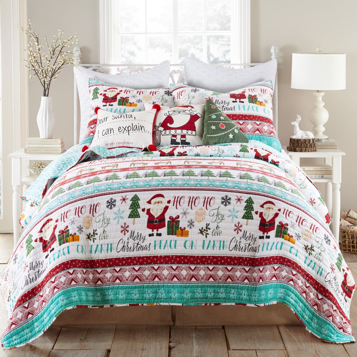 Ho Ho Holidays Quilt Set