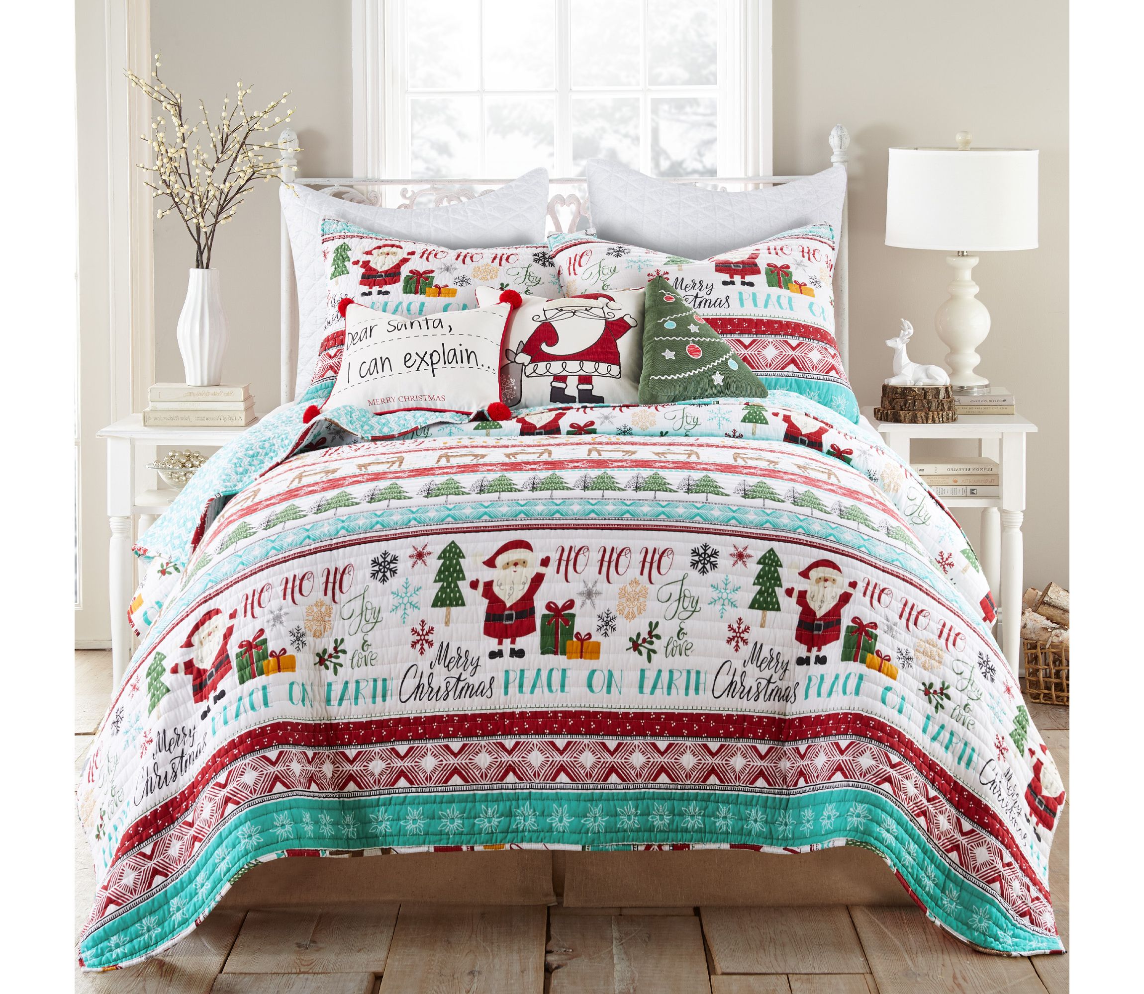 Ho Ho Holidays Quilt Set