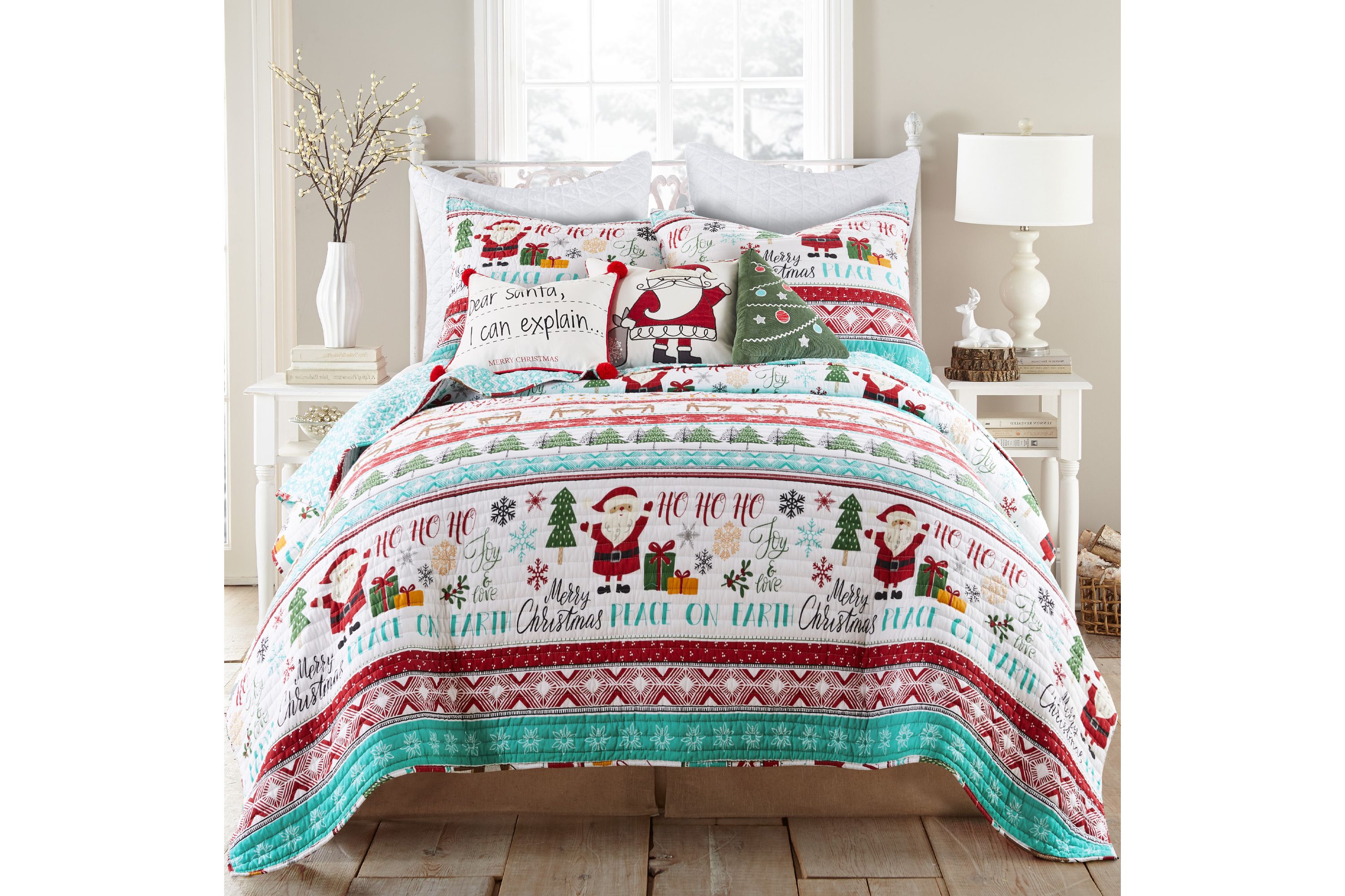 Ho Ho Holidays Quilt Set