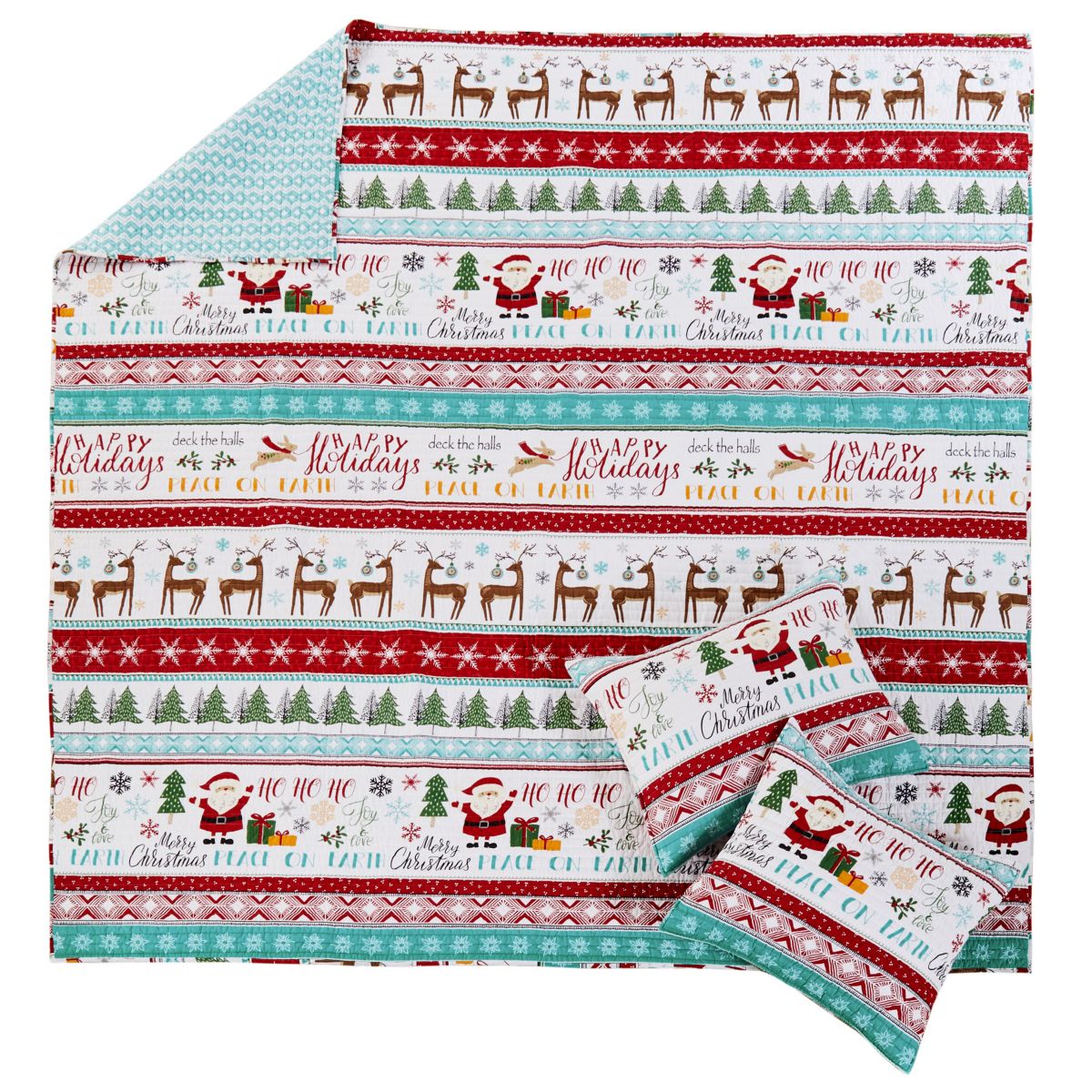 Ho Ho Holidays Quilt Set
