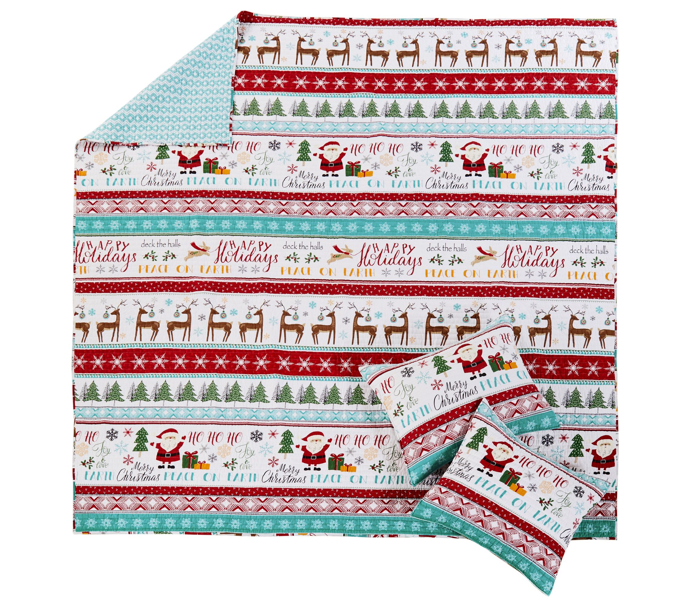 Ho Ho Holidays Quilt Set