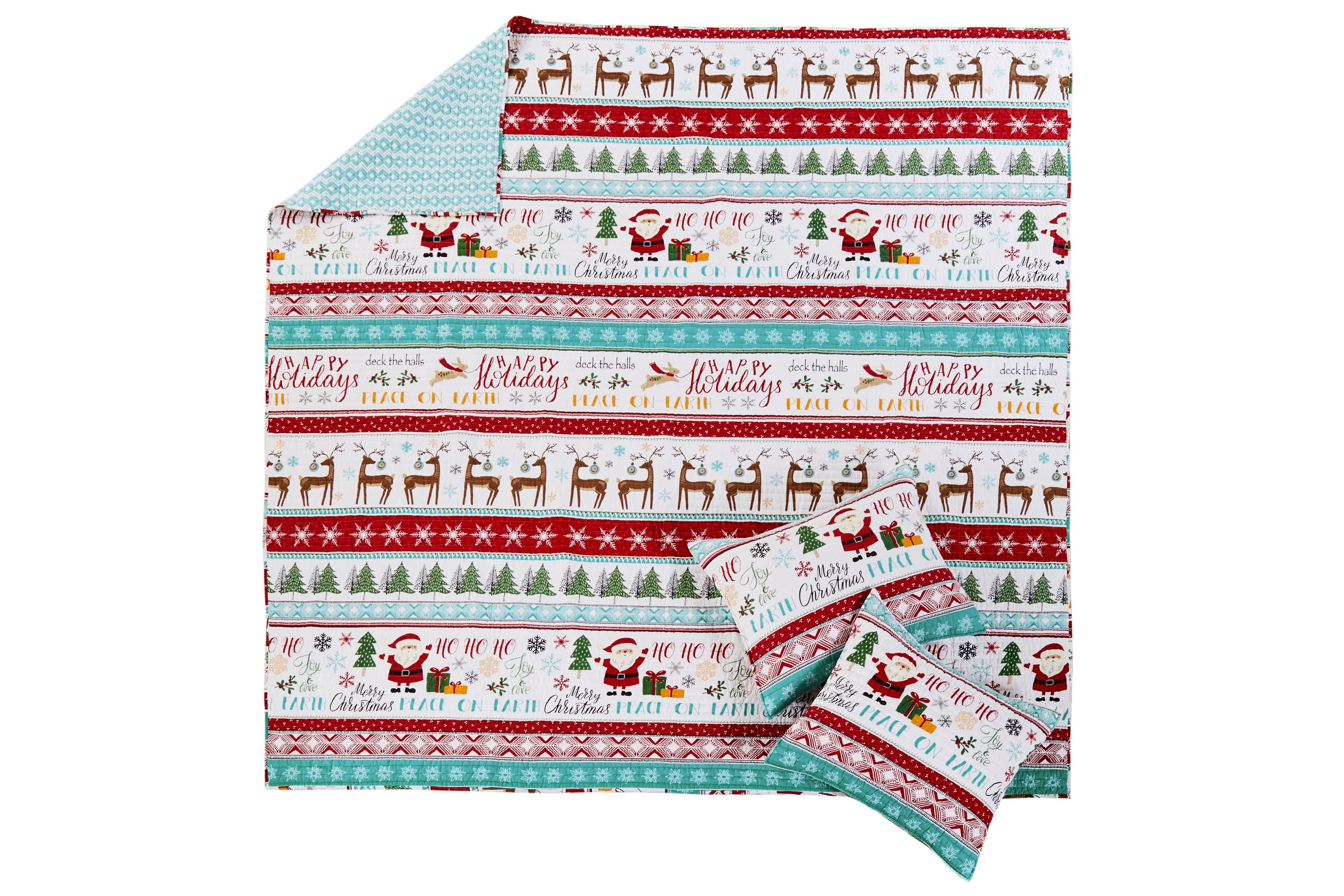 Ho Ho Holidays Quilt Set
