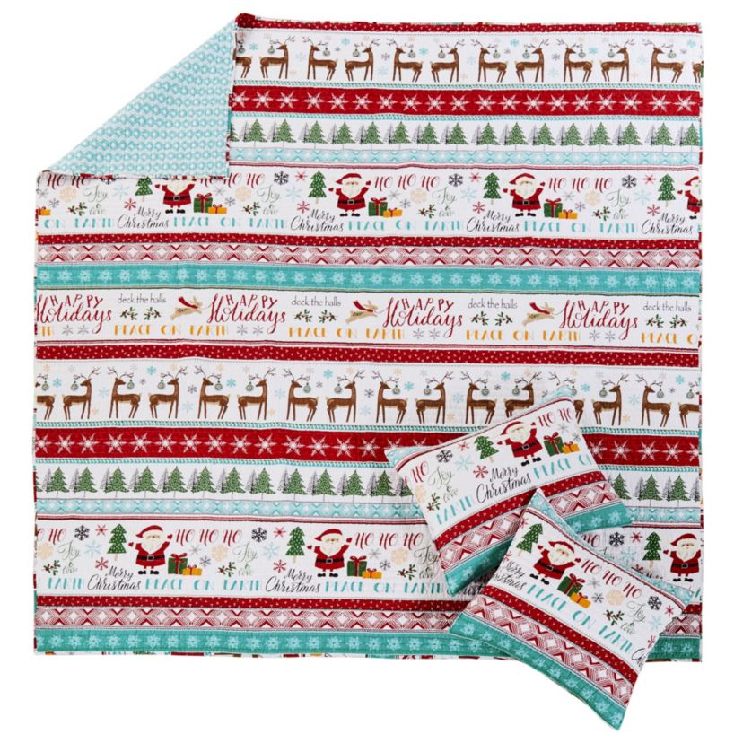 Ho Ho Holidays Quilt Set