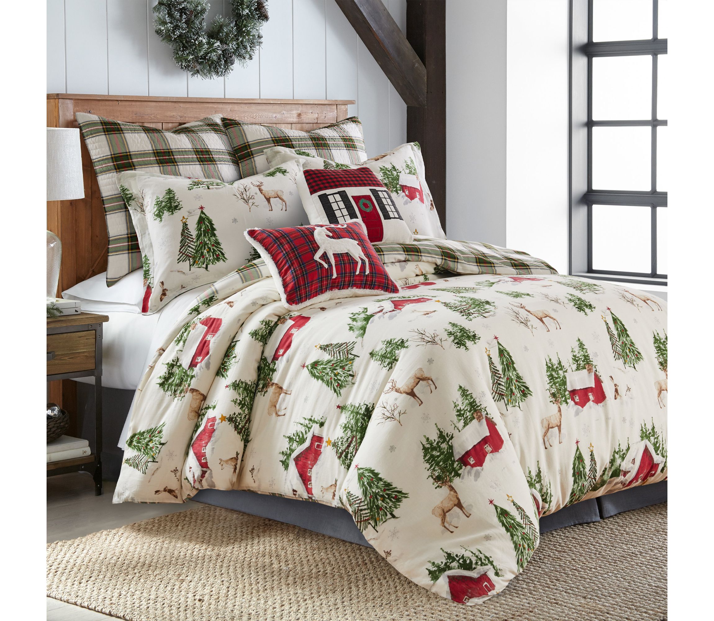 Winterberry Forest Duvet Cover Set