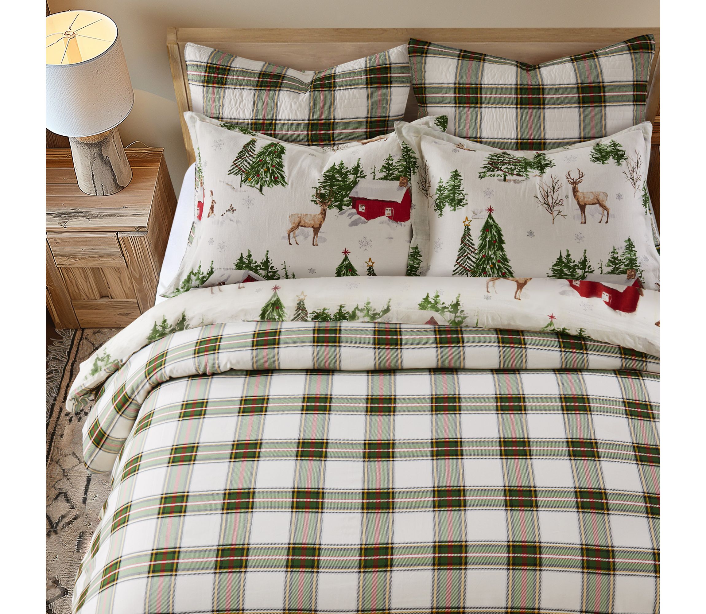 Winterberry Forest Duvet Cover Set