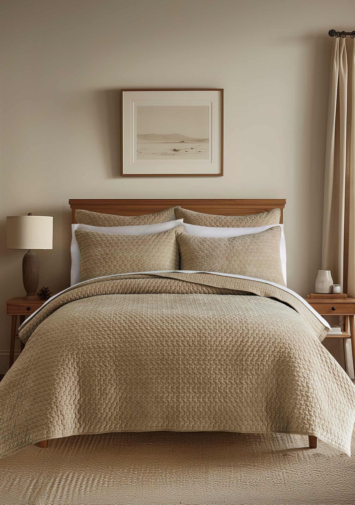 Velvet Stitch Quilt Set