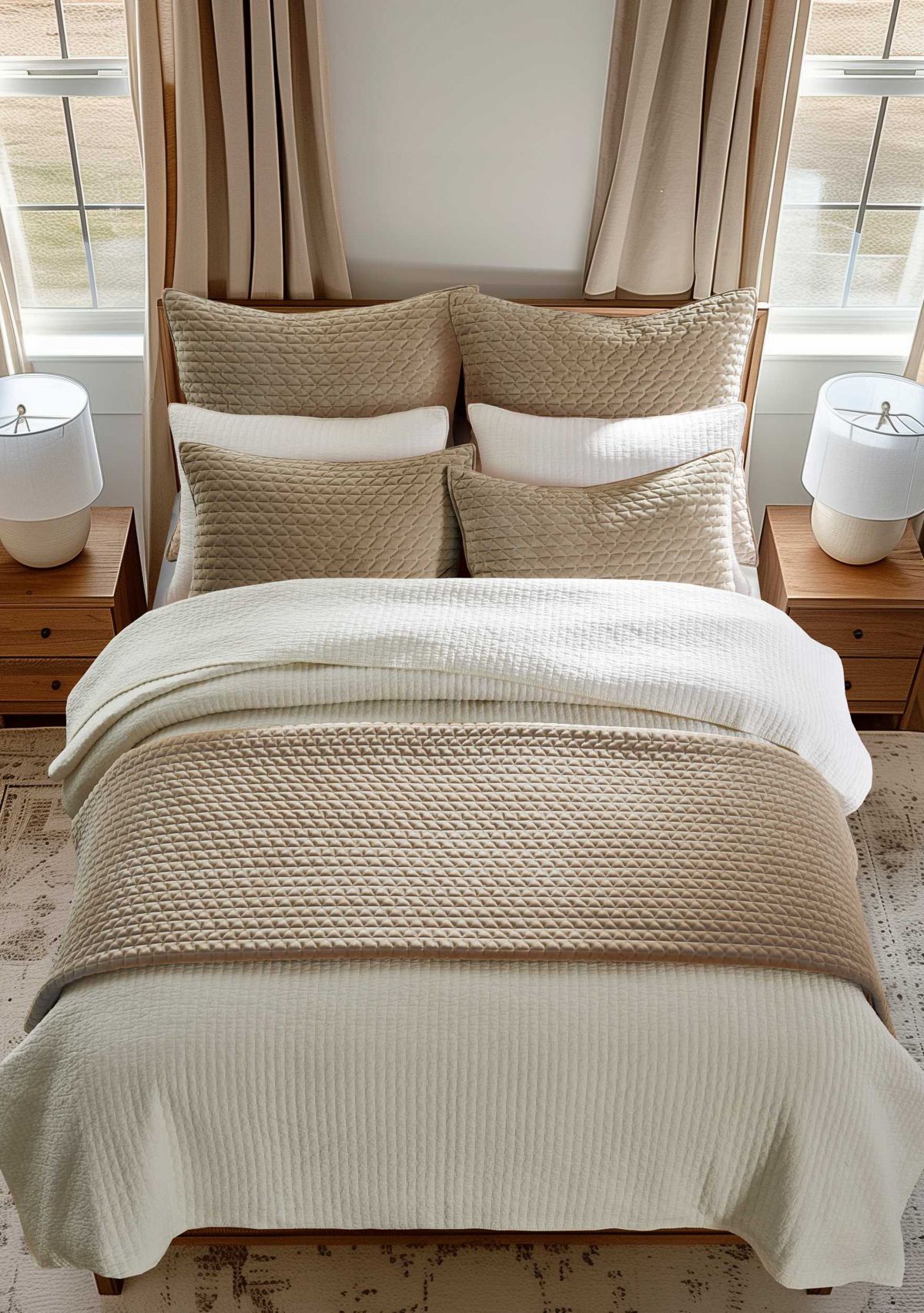 Velvet Stitch Quilt Set