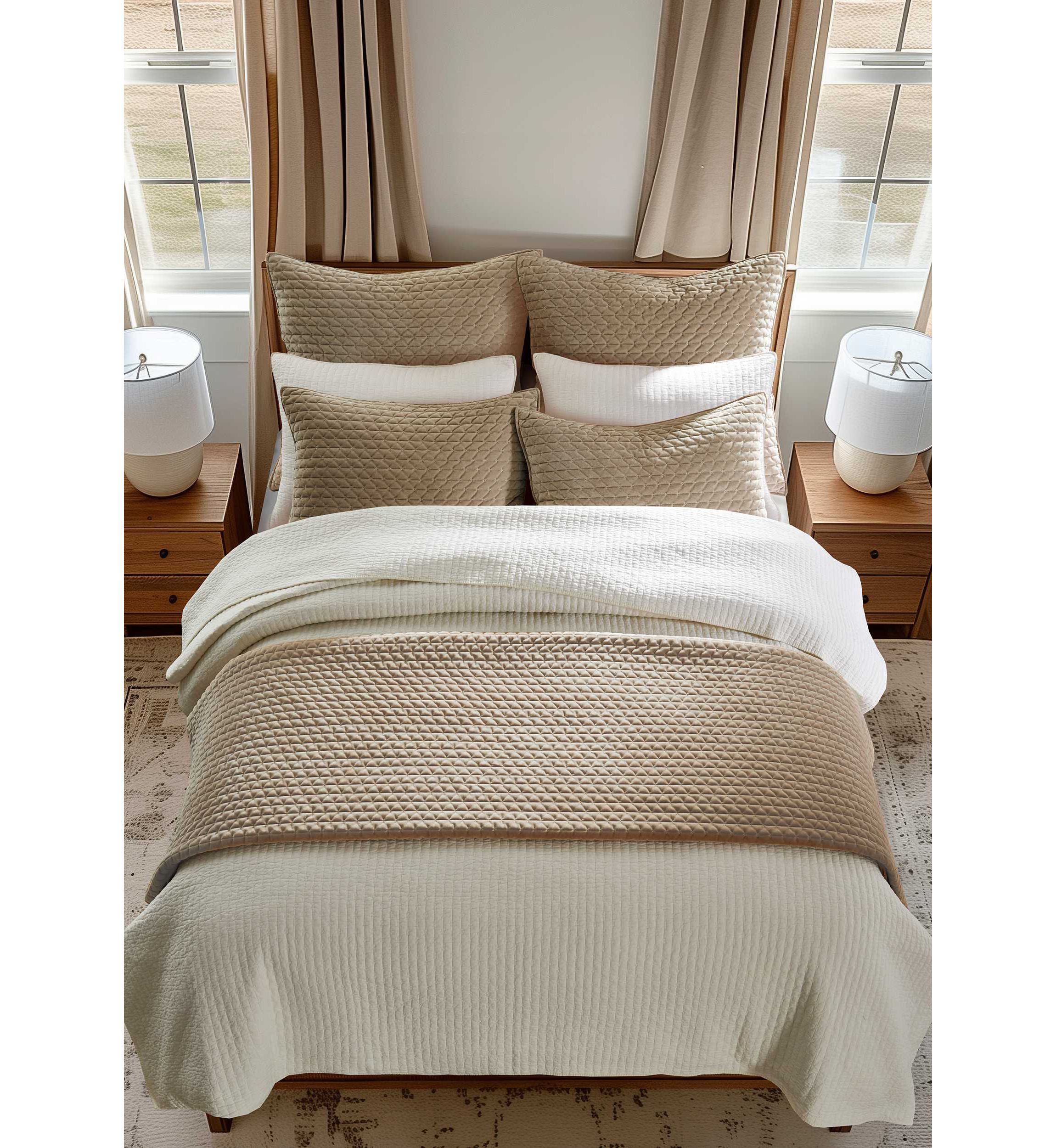 Velvet Stitch Quilt Set