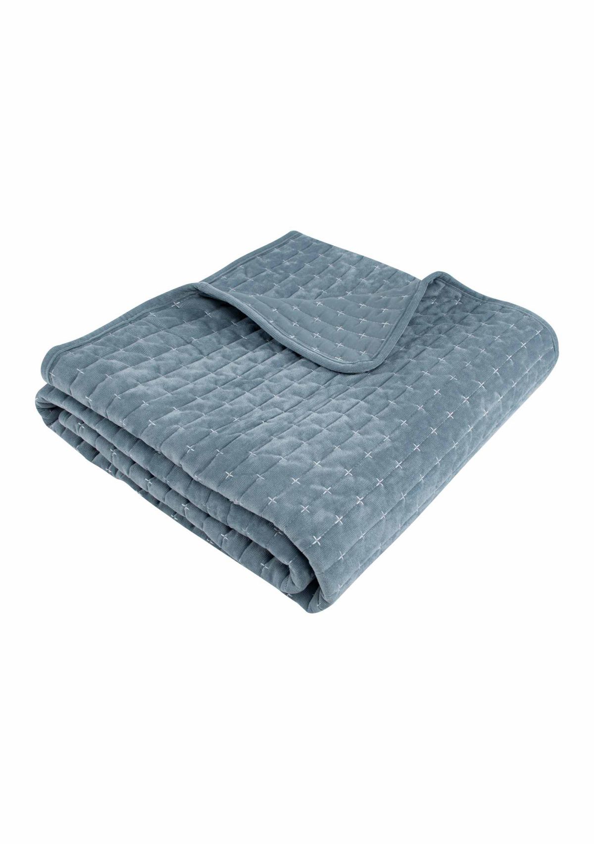 The Lakeside Velvet Throw- 6 Colors main image 1
