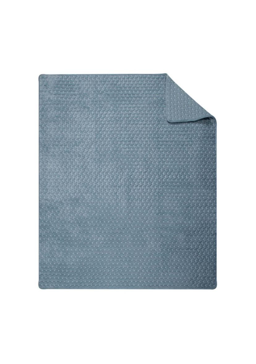 Velvet Stitch Quilted Throw