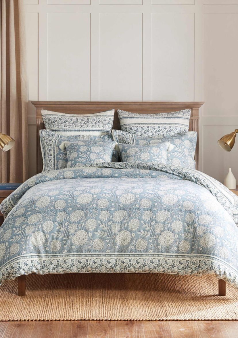 Adare Blue Duvet Cover Set