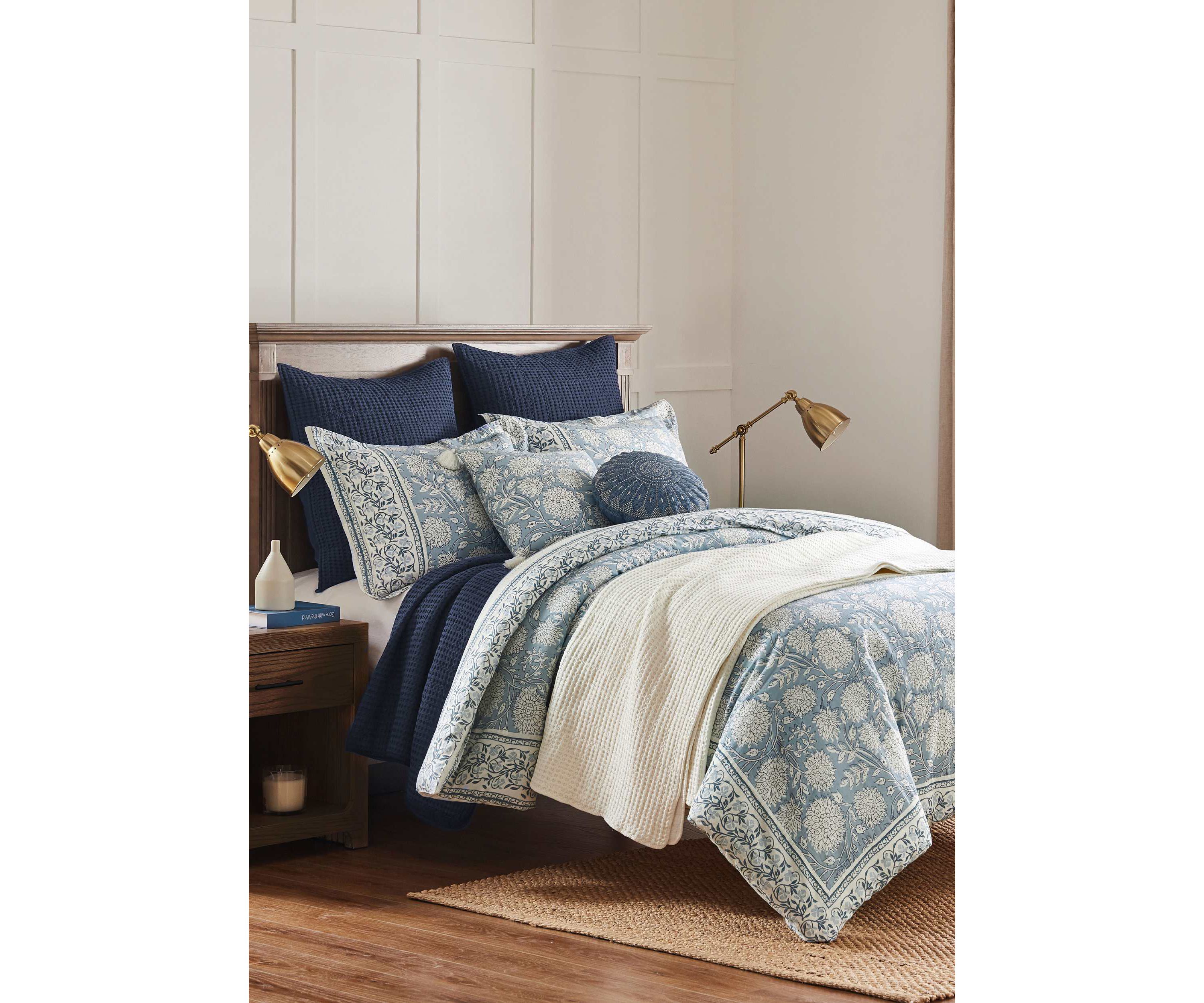 Adare Blue Duvet Cover Set