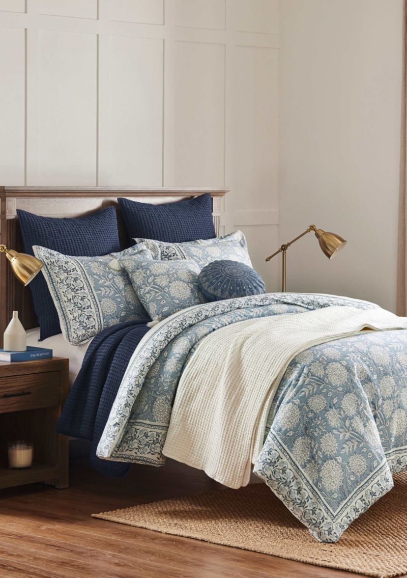 Adare Blue Duvet Cover Set